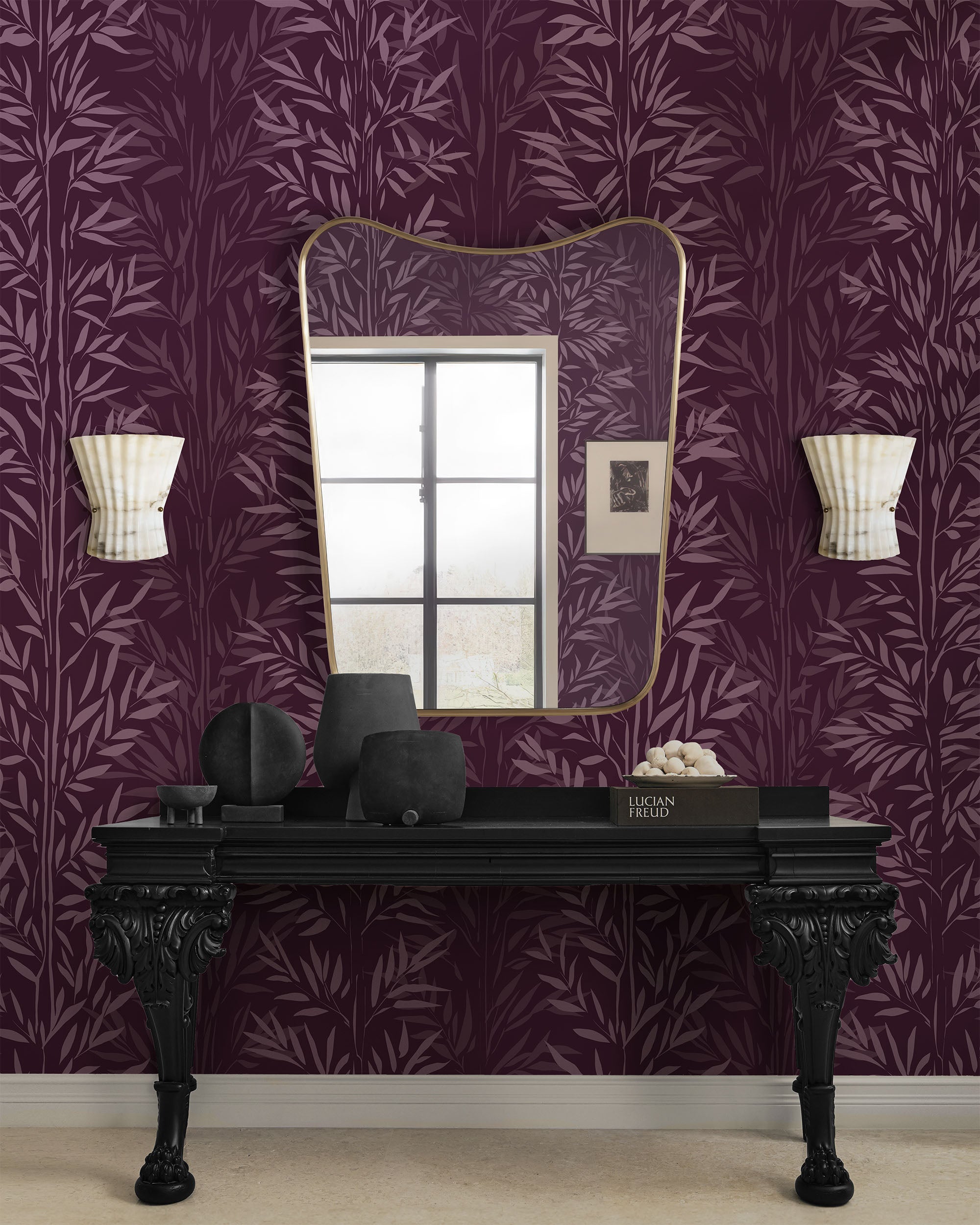 MURAL DE BOSQUE DE BAMBÚ