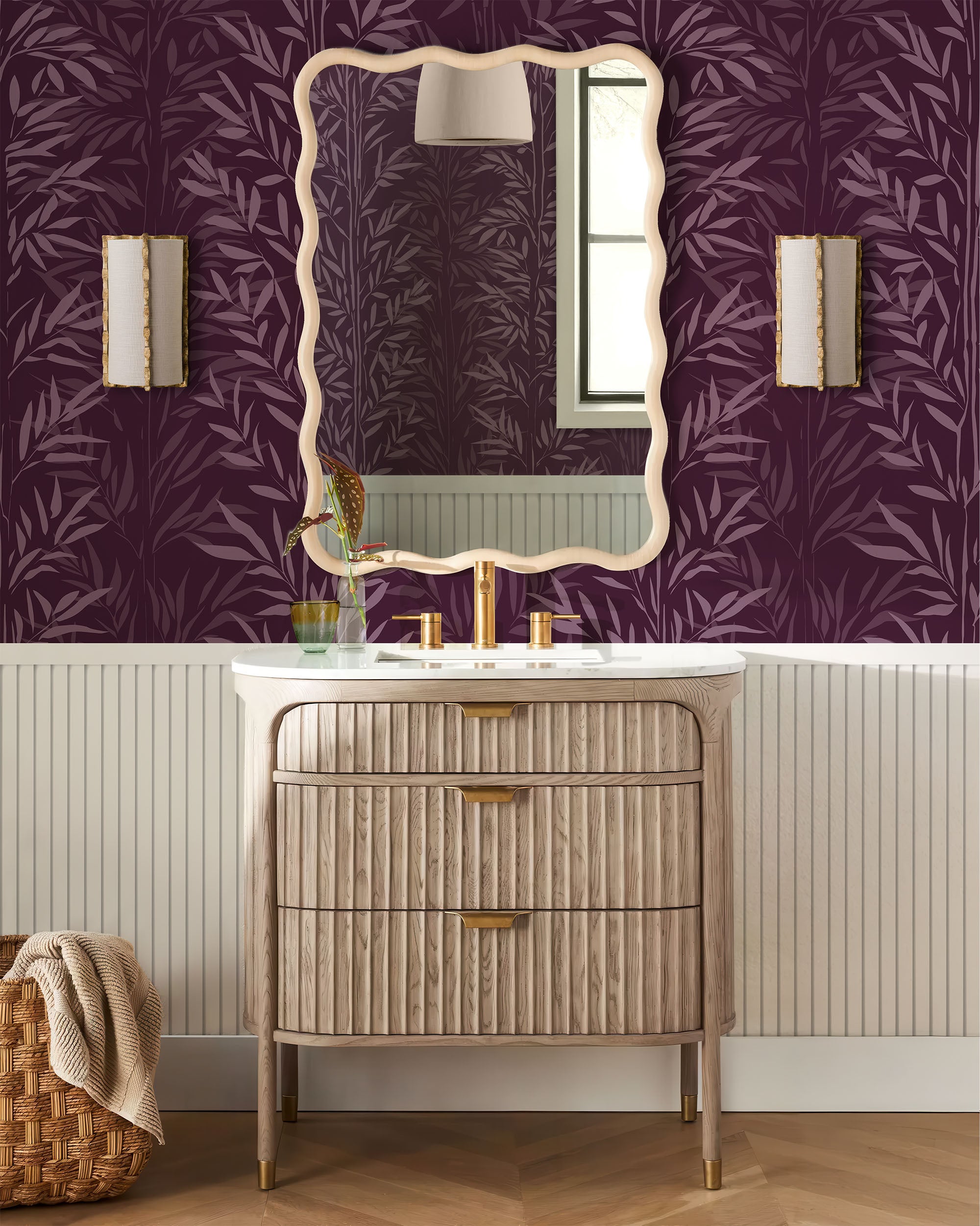 MURAL DE BOSQUE DE BAMBÚ