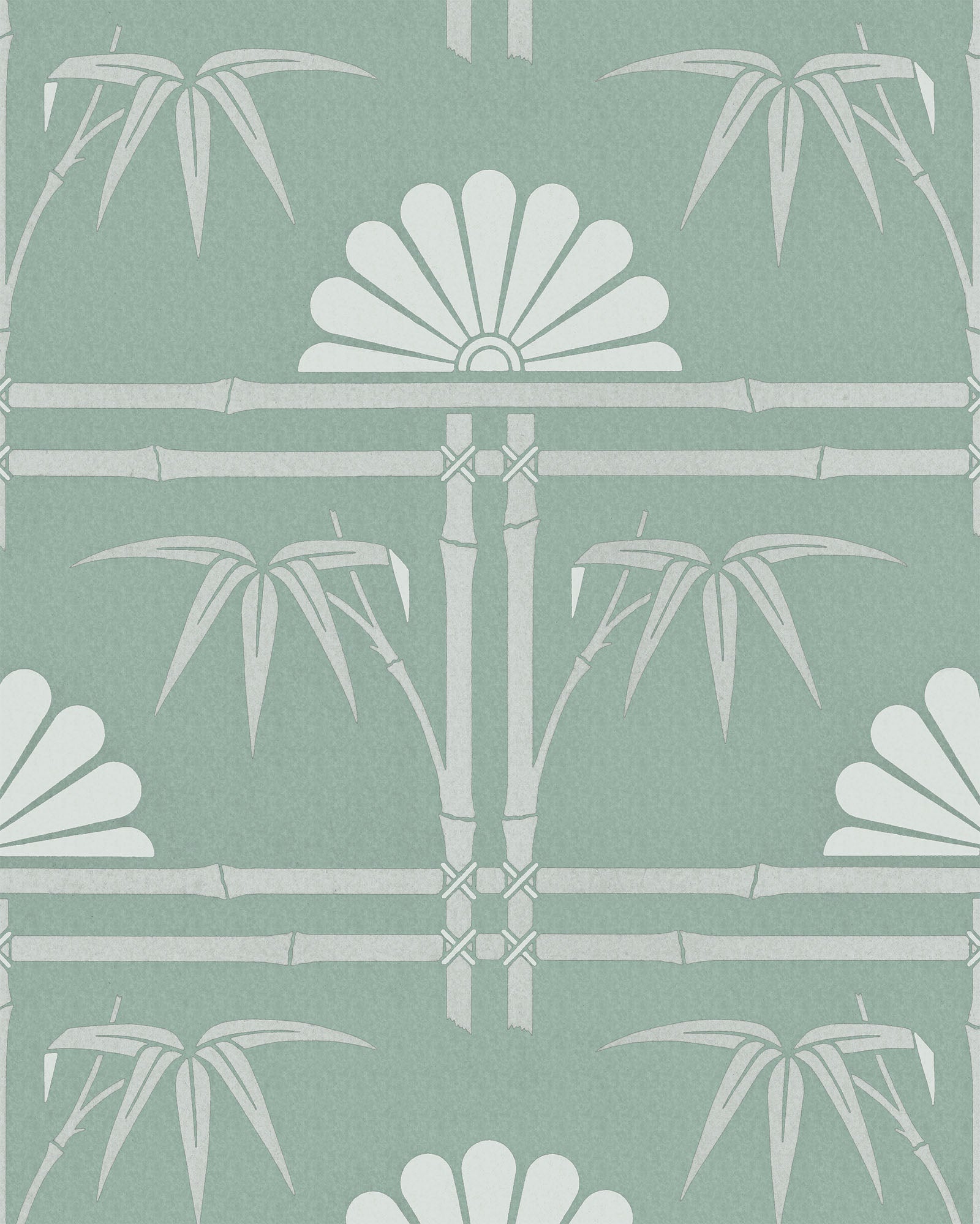 BAMBOO TRELLIS WALLPAPER