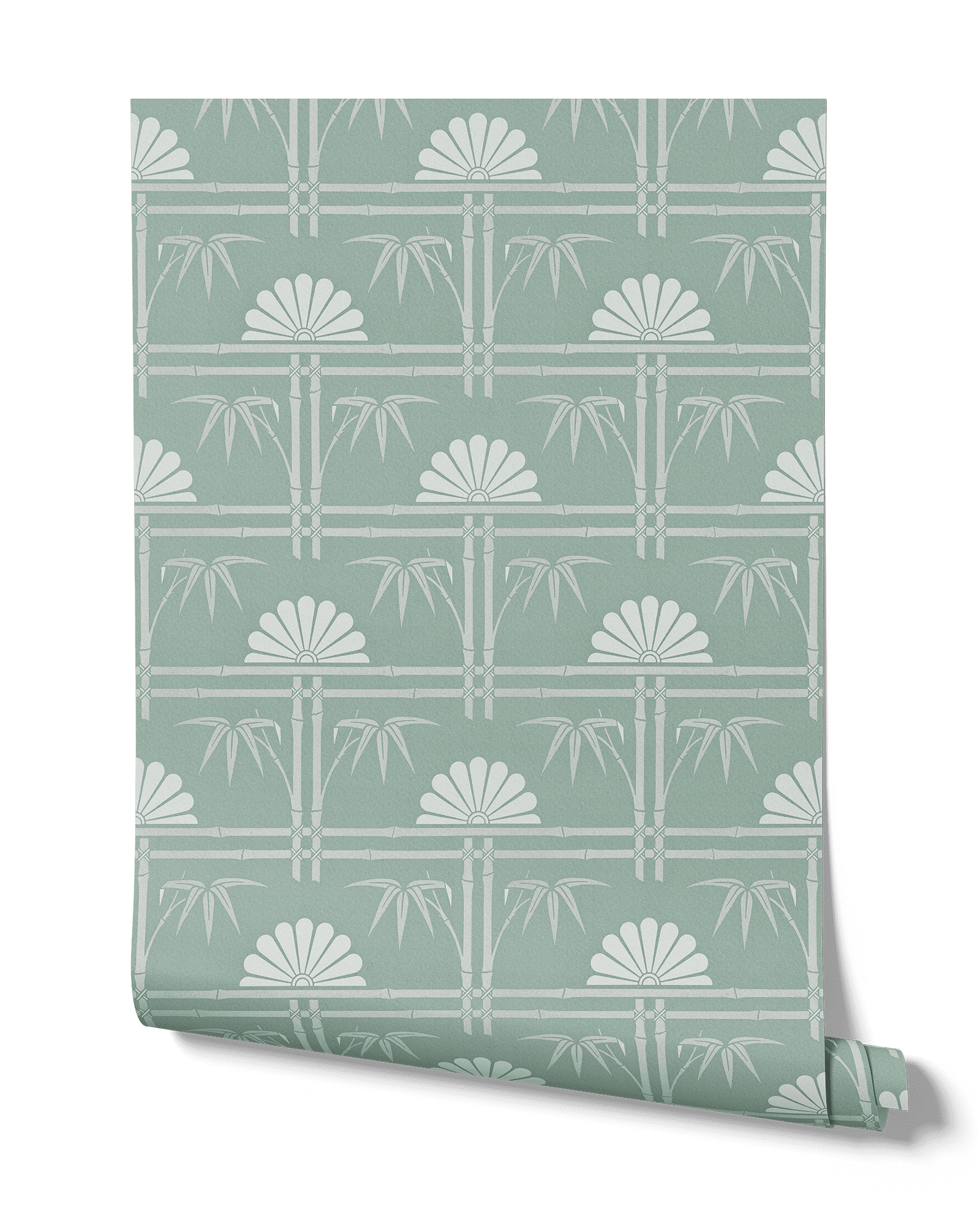 BAMBOO TRELLIS WALLPAPER