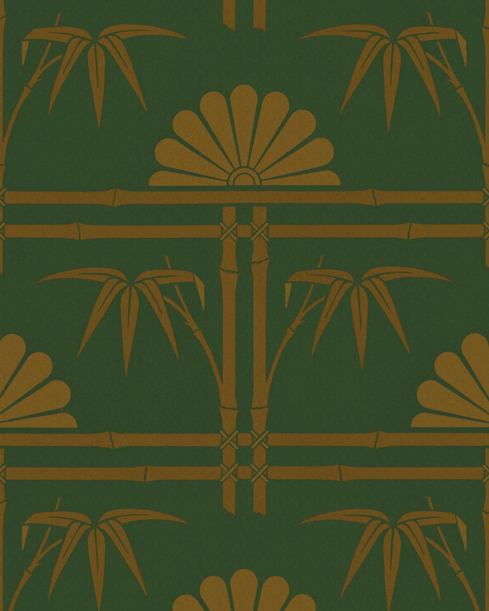 BAMBOO TRELLIS WALLPAPER