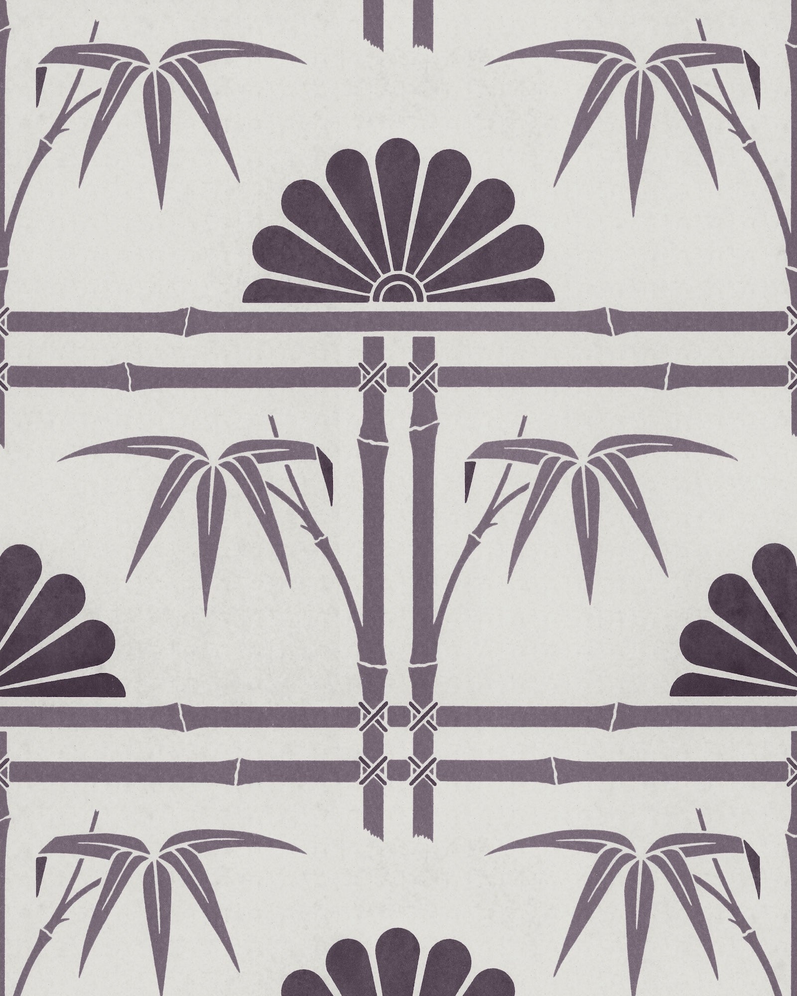 BAMBOO TRELLIS WALLPAPER