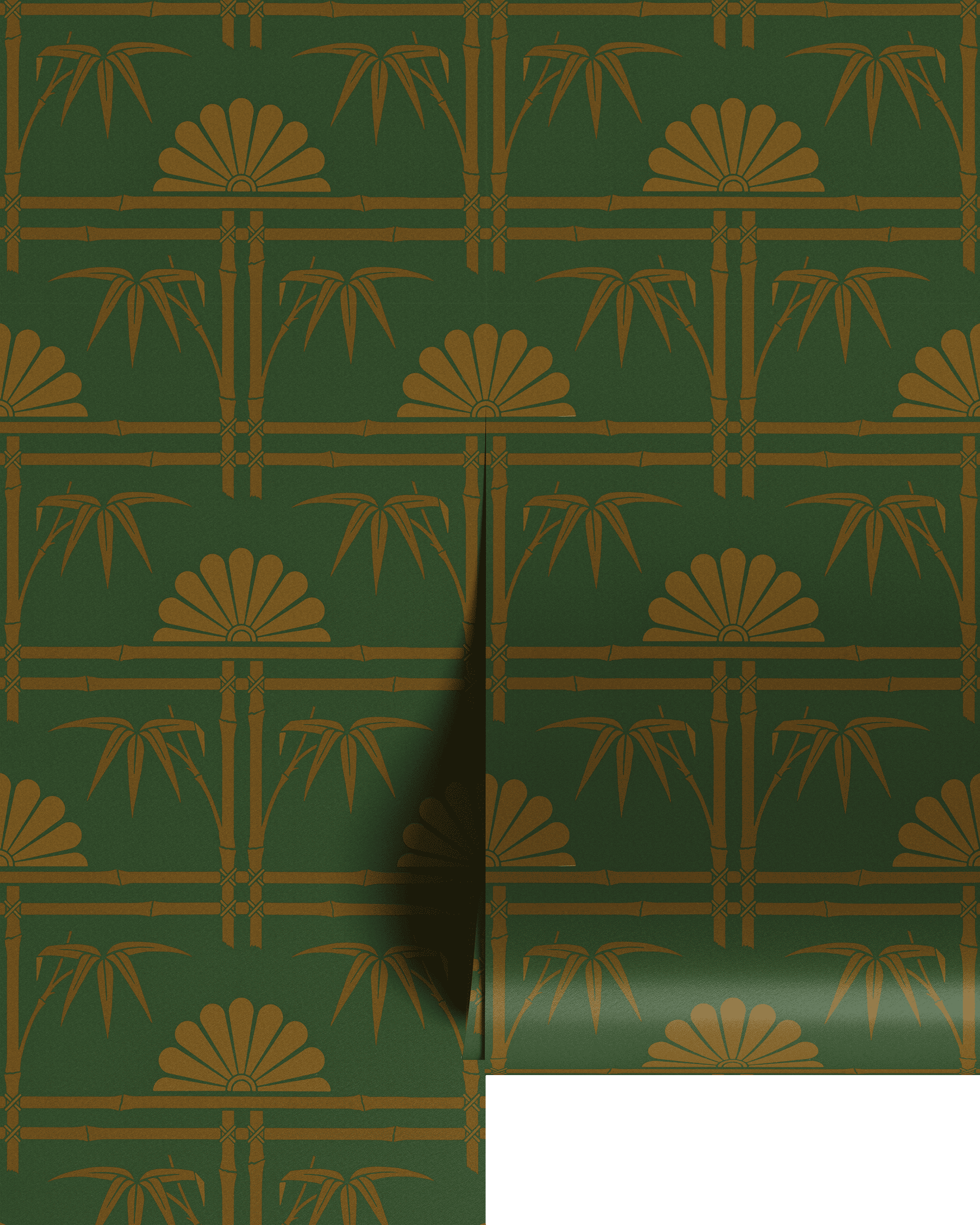 BAMBOO TRELLIS WALLPAPER