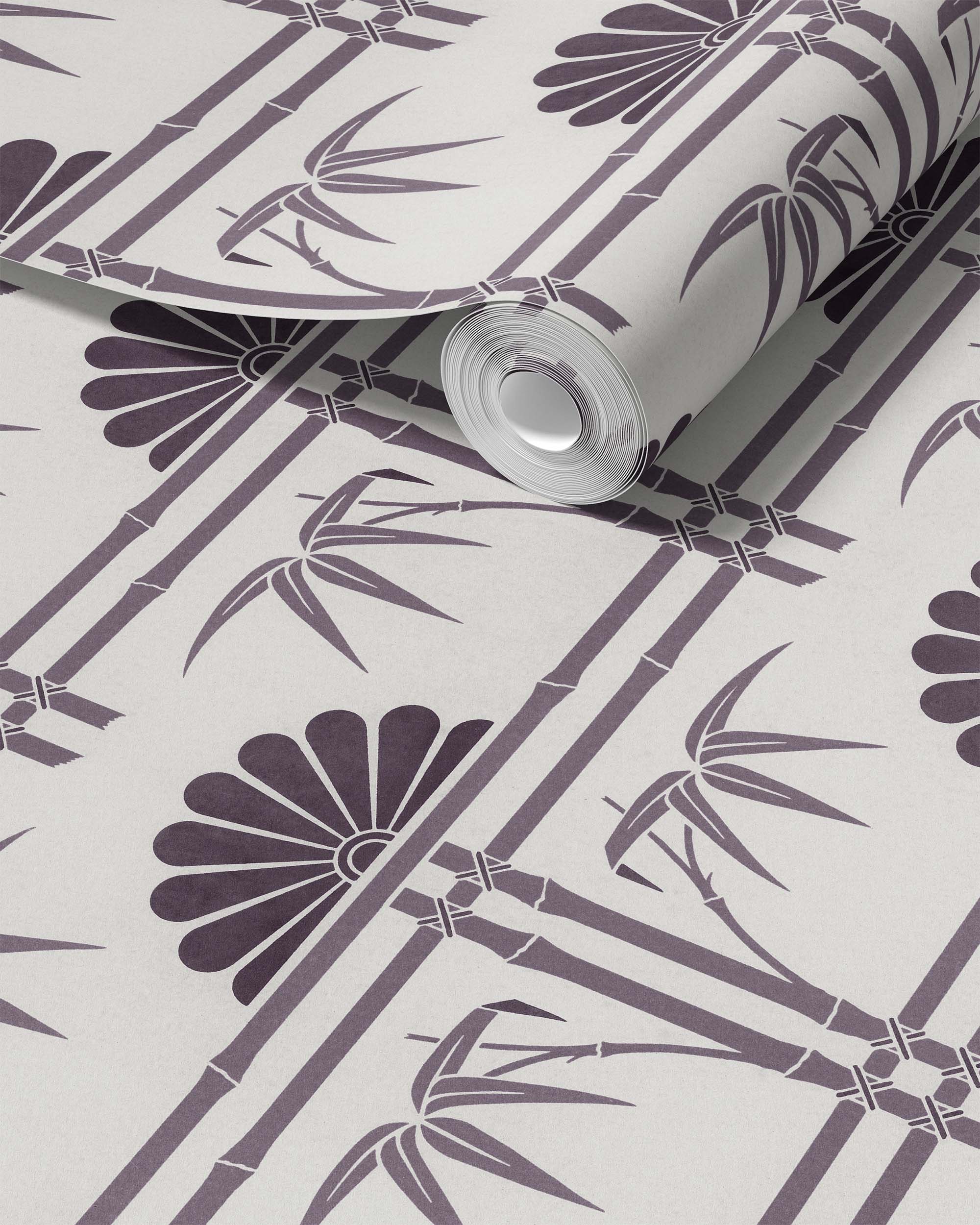 BAMBOO TRELLIS WALLPAPER