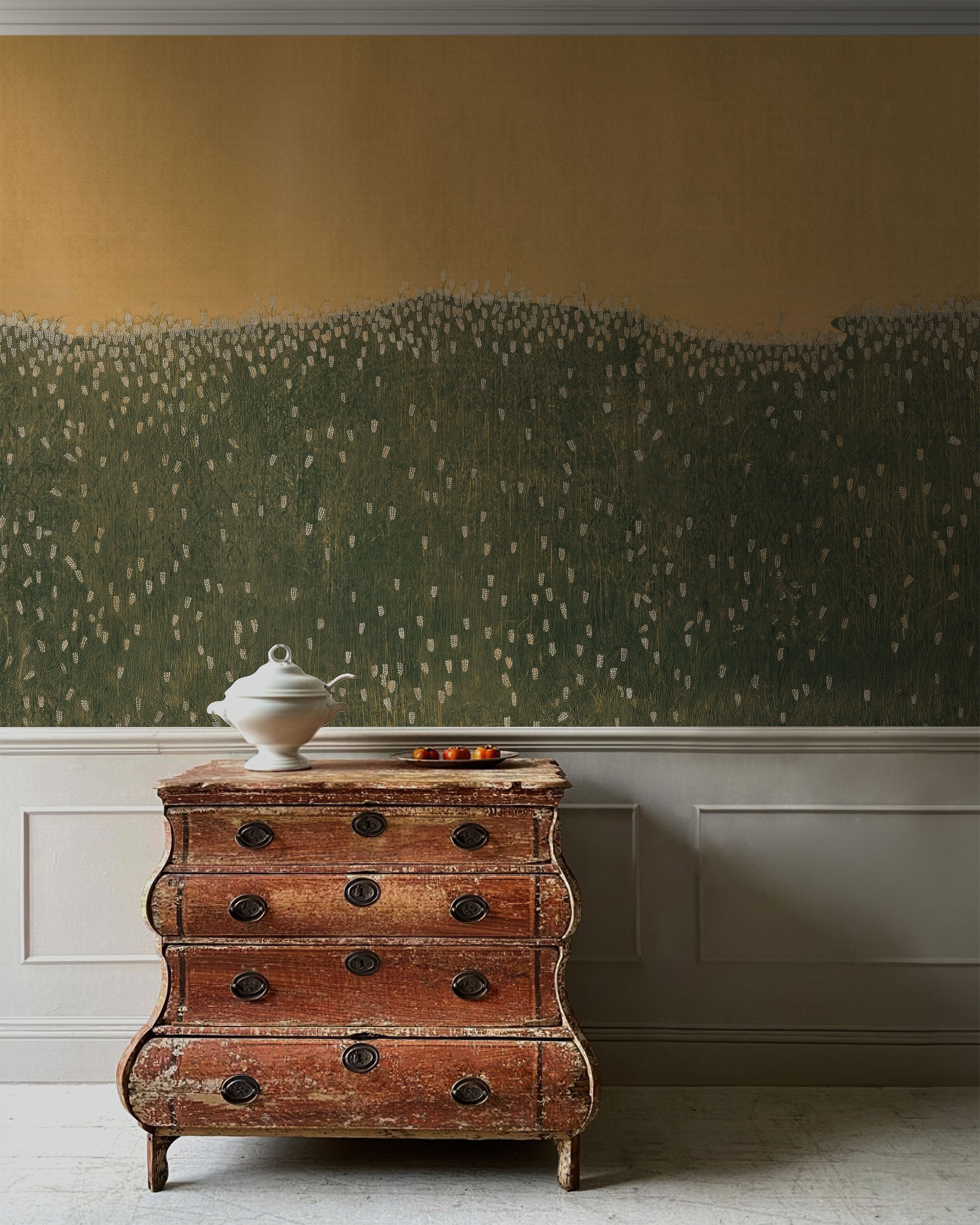 BARLEY FIELD WALL MURAL