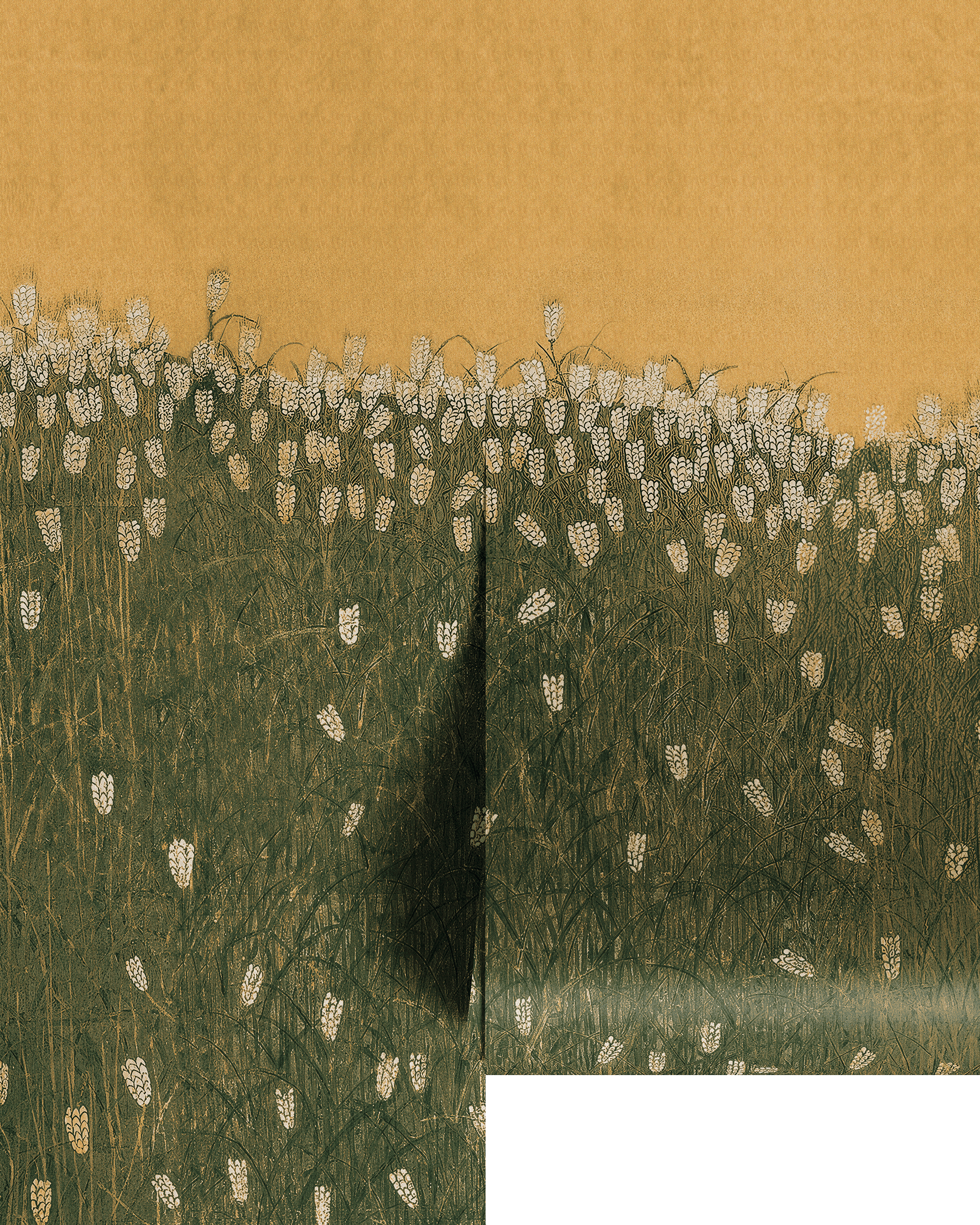 BARLEY FIELD WALL MURAL