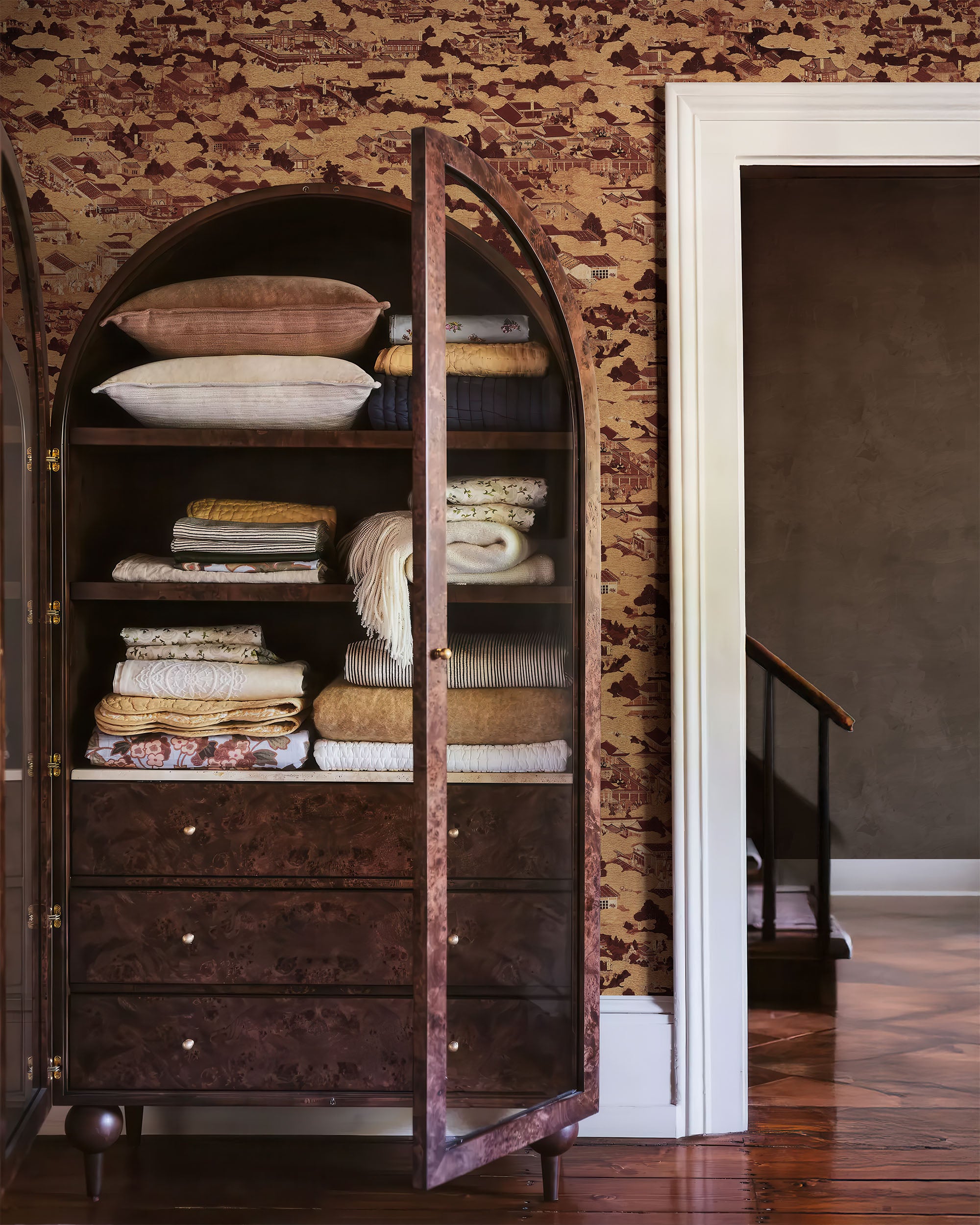 EDO VILLAGE WALLPAPER