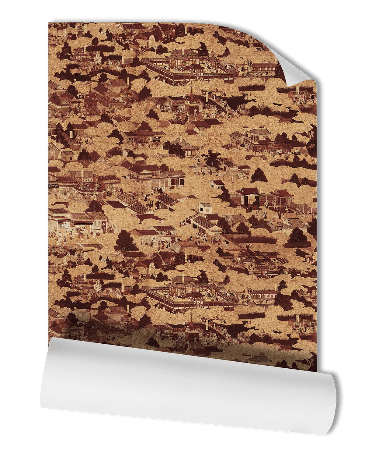 EDO VILLAGE WALLPAPER