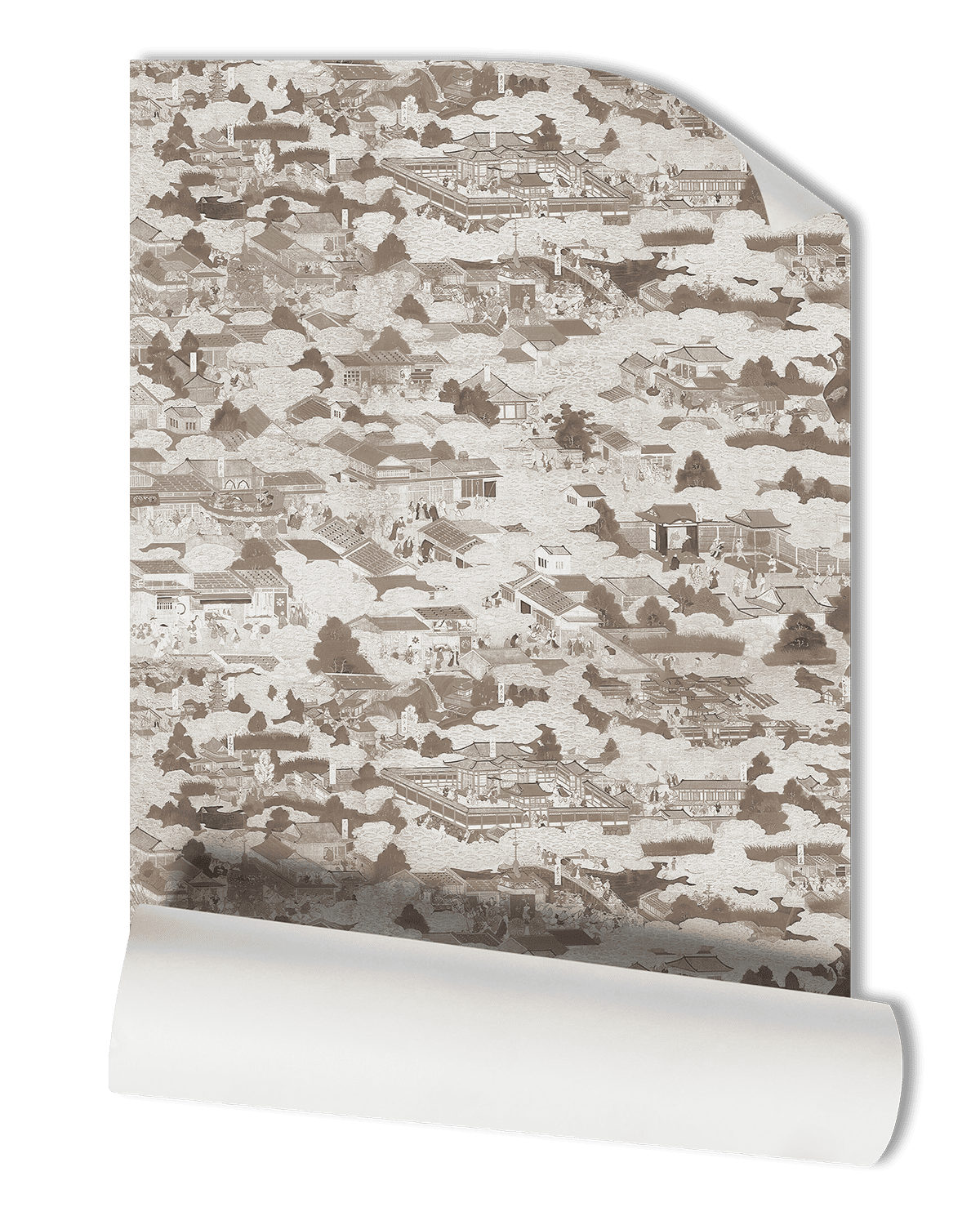 EDO VILLAGE WALLPAPER