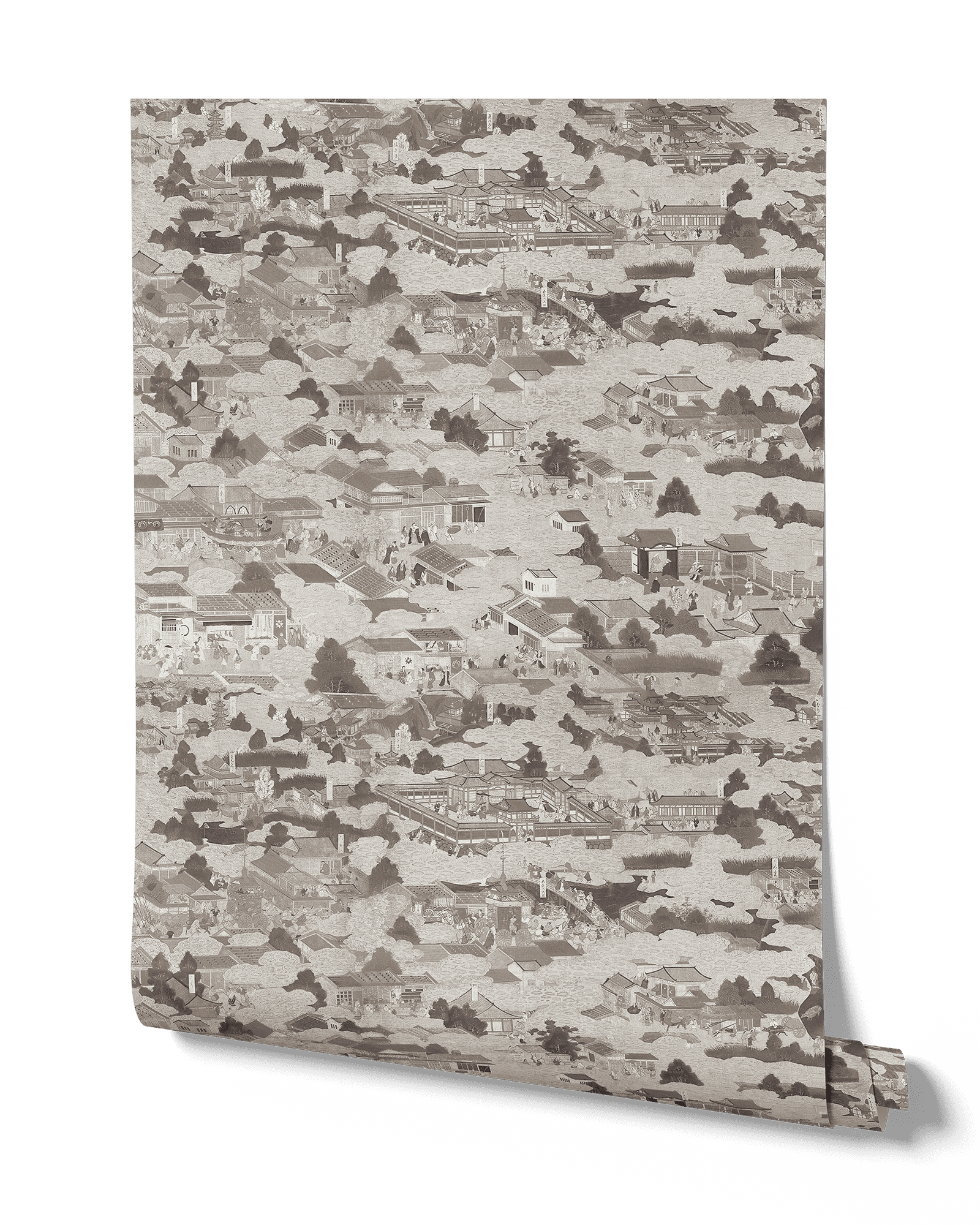 EDO VILLAGE WALLPAPER