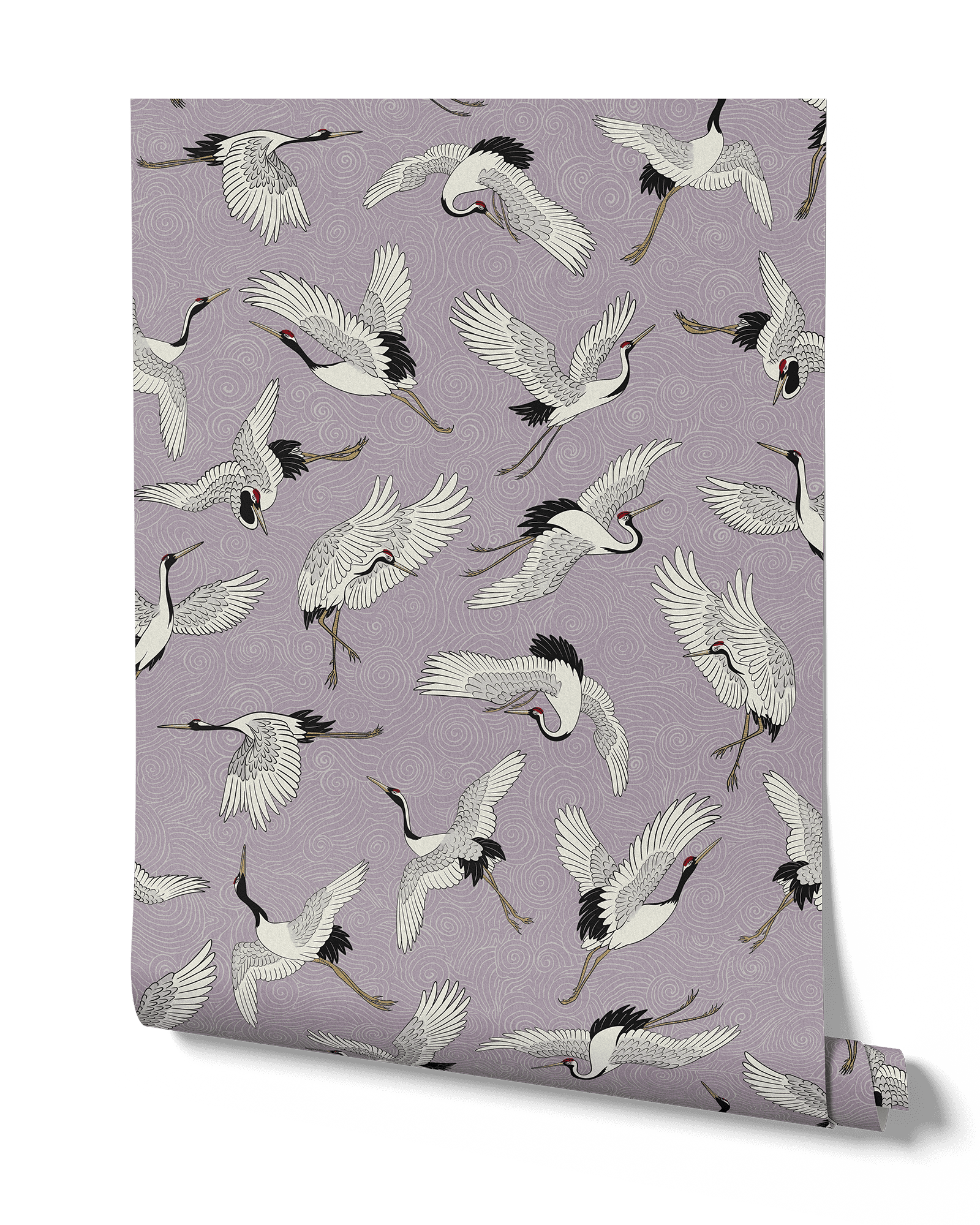 FLYING CRANES WALLPAPER