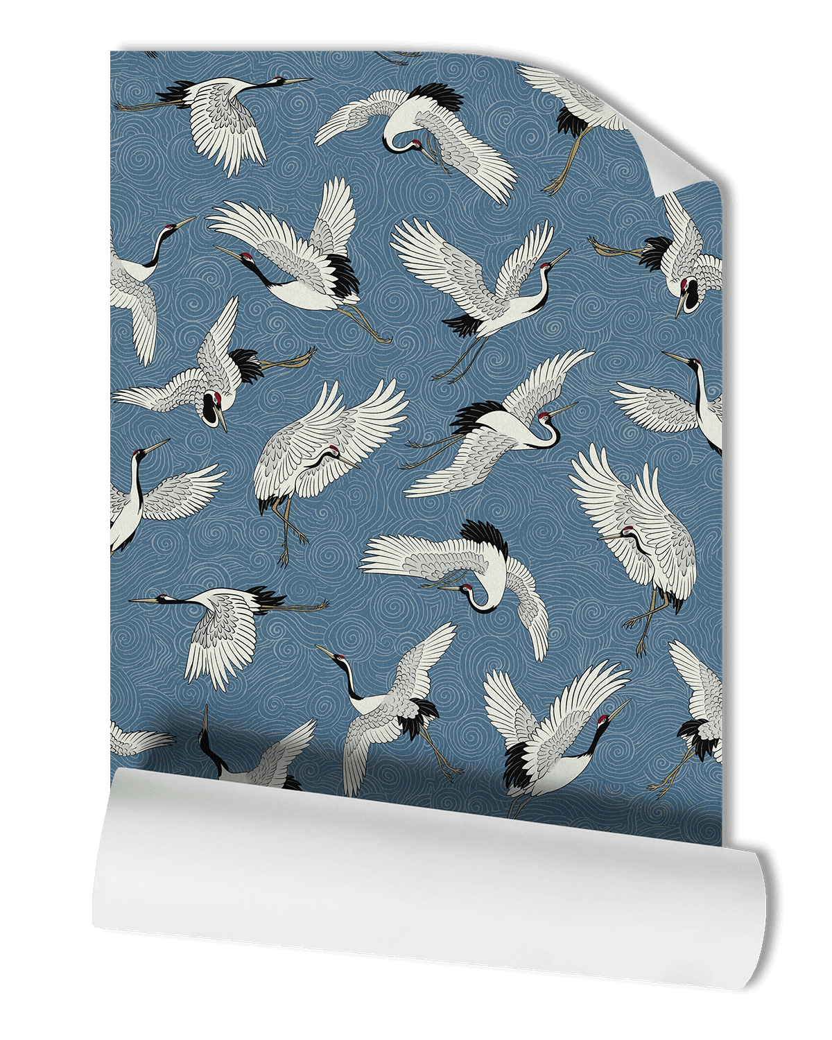 FLYING CRANES WALLPAPER