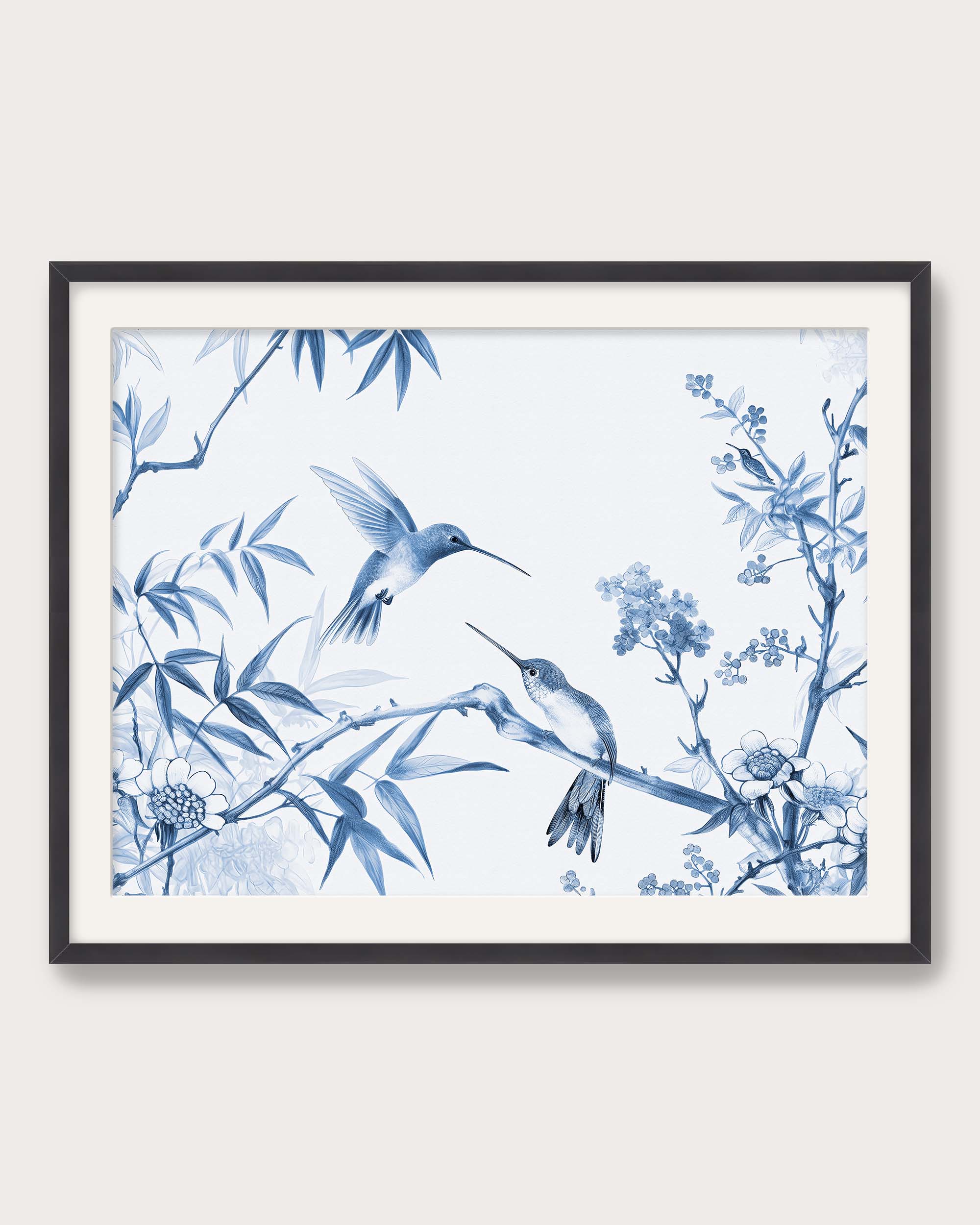 HUMMINGBIRDS TOILE