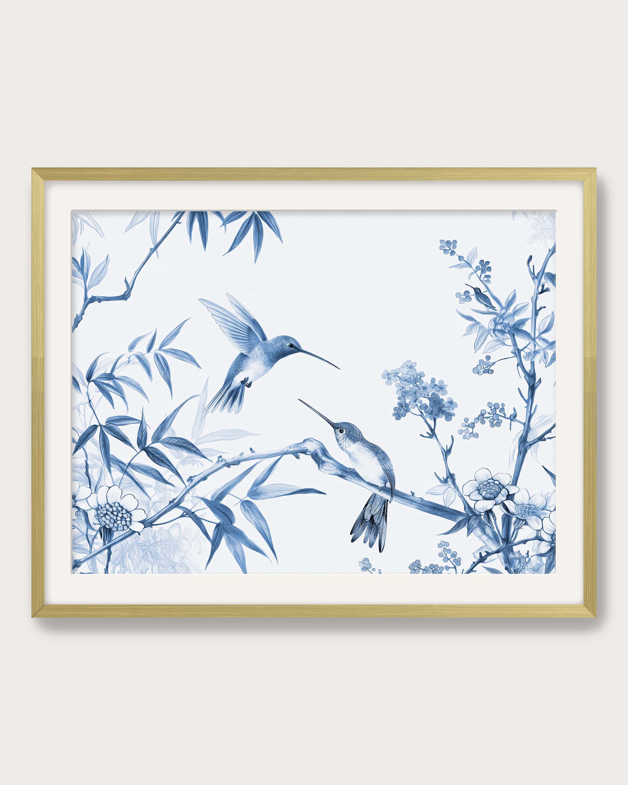 HUMMINGBIRDS ART PRINT