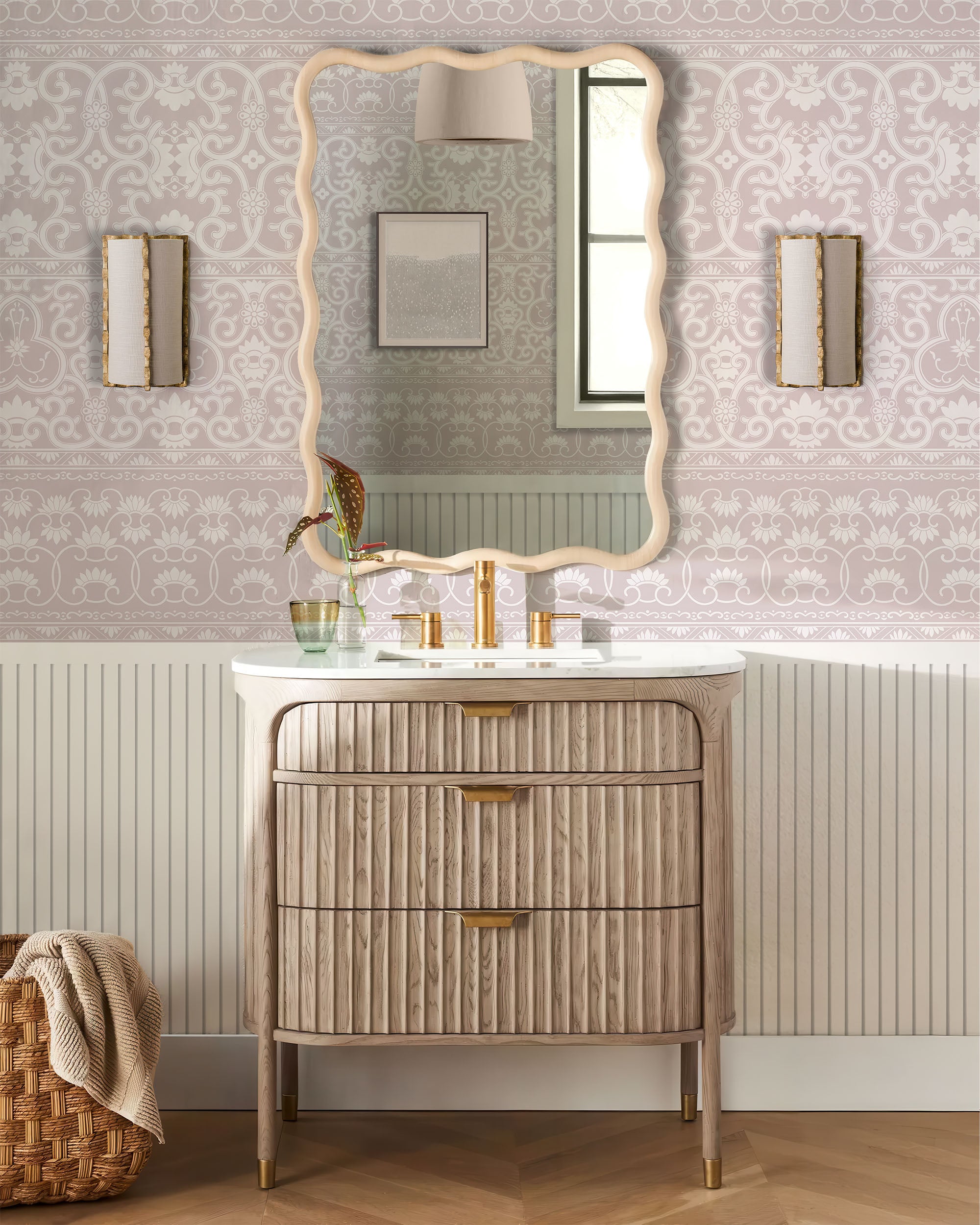 LOTUS PAVILION WALLPAPER