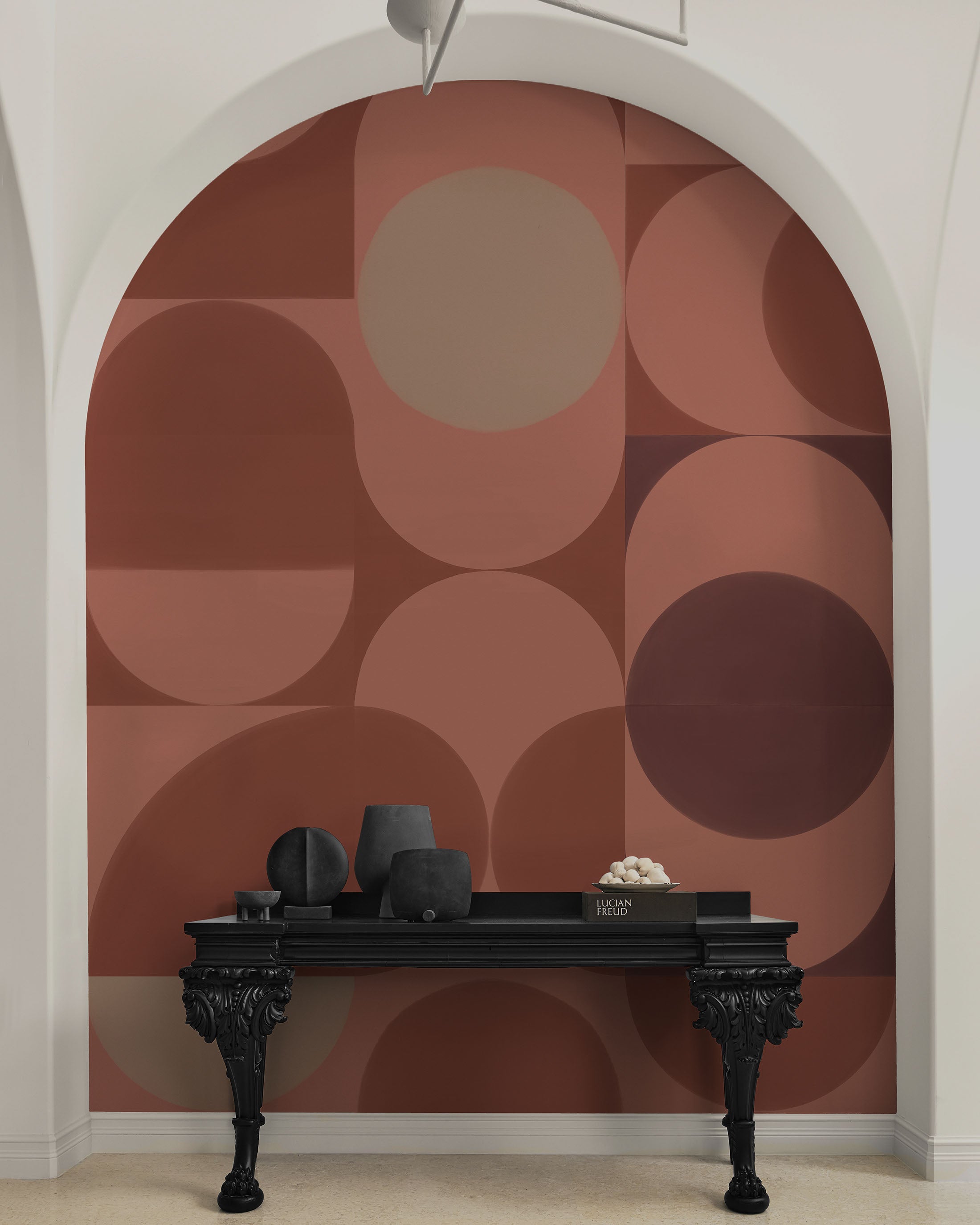 BAUHAUS GEOMETRIC WALL MURAL