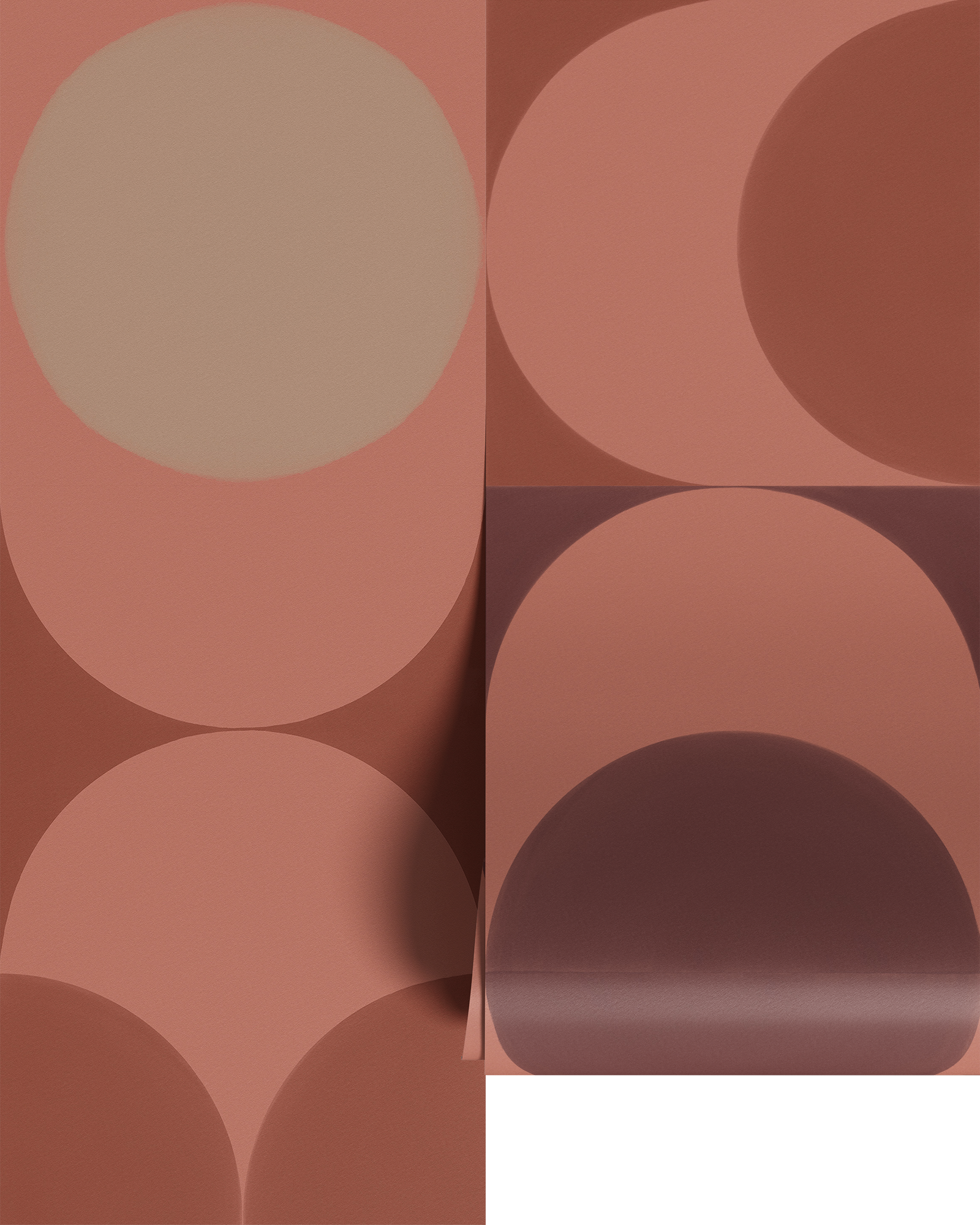 BAUHAUS GEOMETRIC WALL MURAL