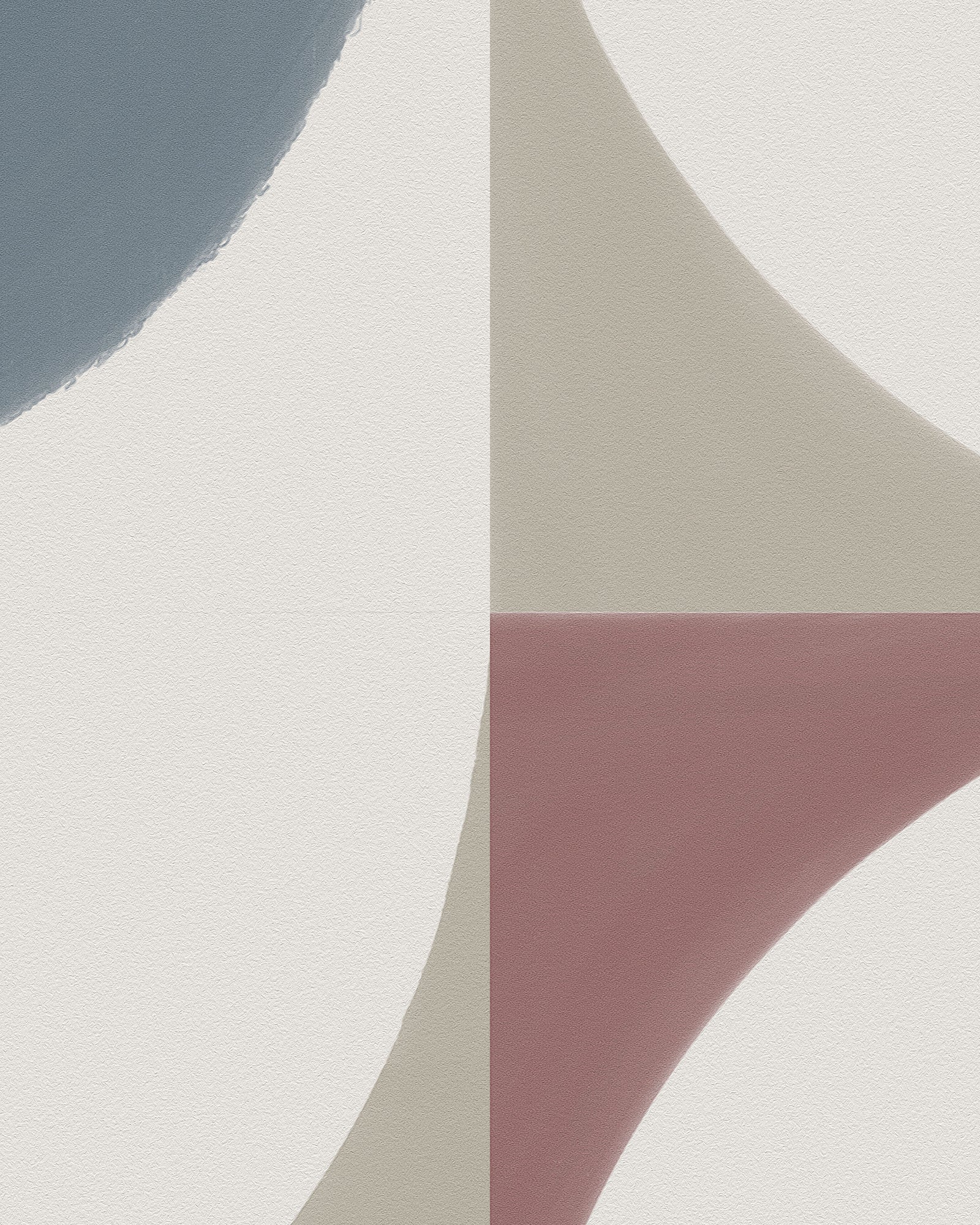 BAUHAUS GEOMETRIC WALL MURAL