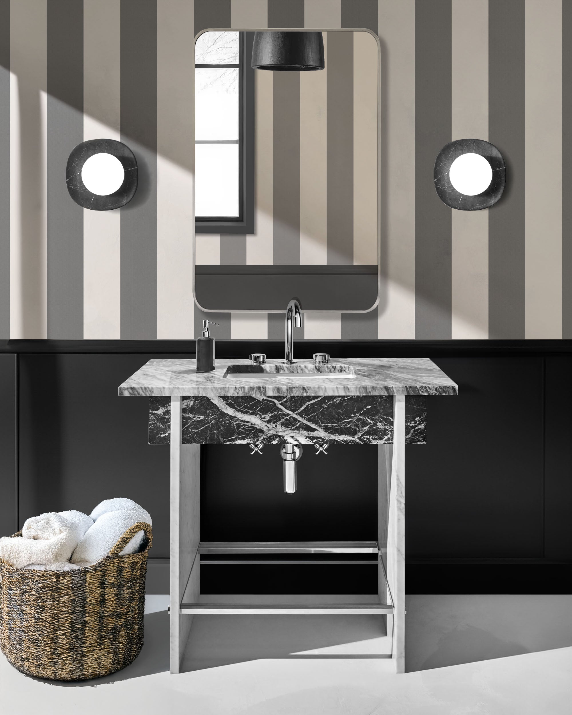 BOLD STRIPE WALLPAPER