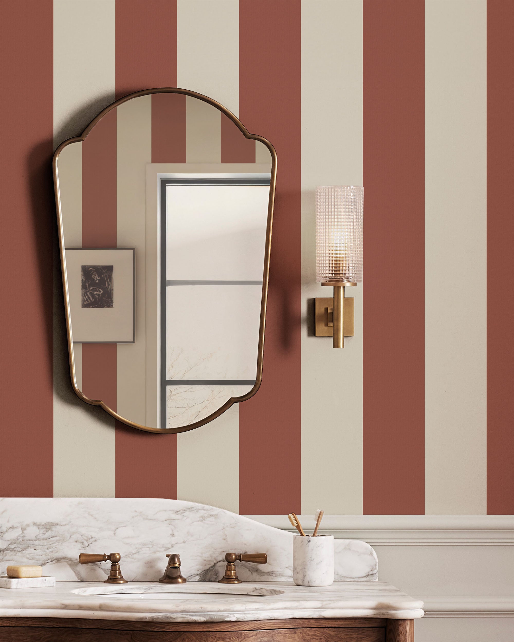 BOLD STRIPE WALLPAPER