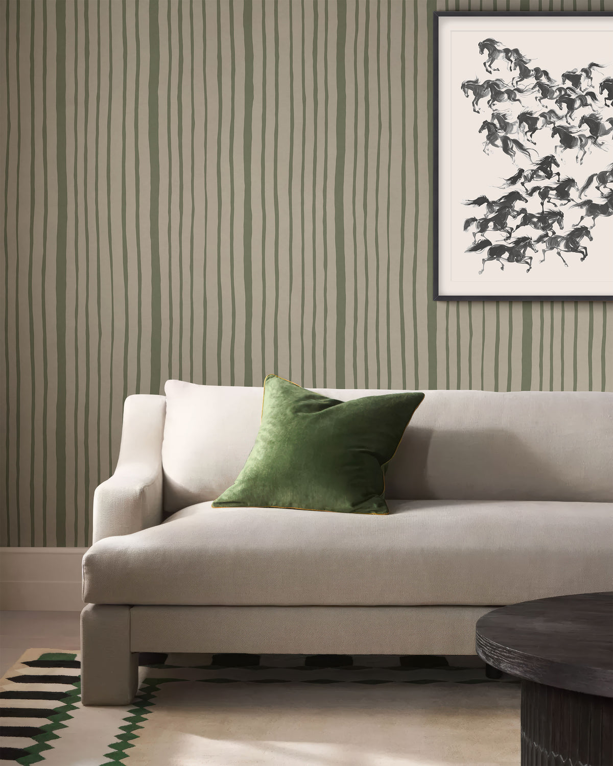 STUDIO STRIPE WALLPAPER