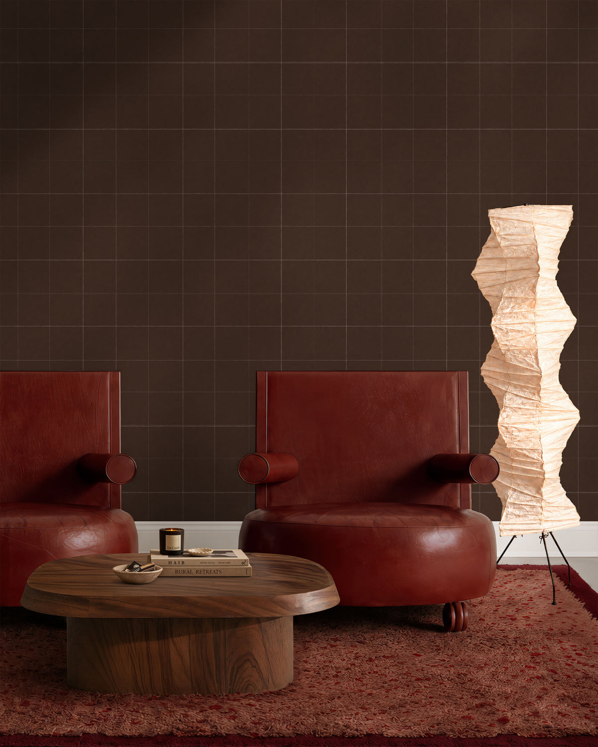 WASHI GRID WALLPAPER