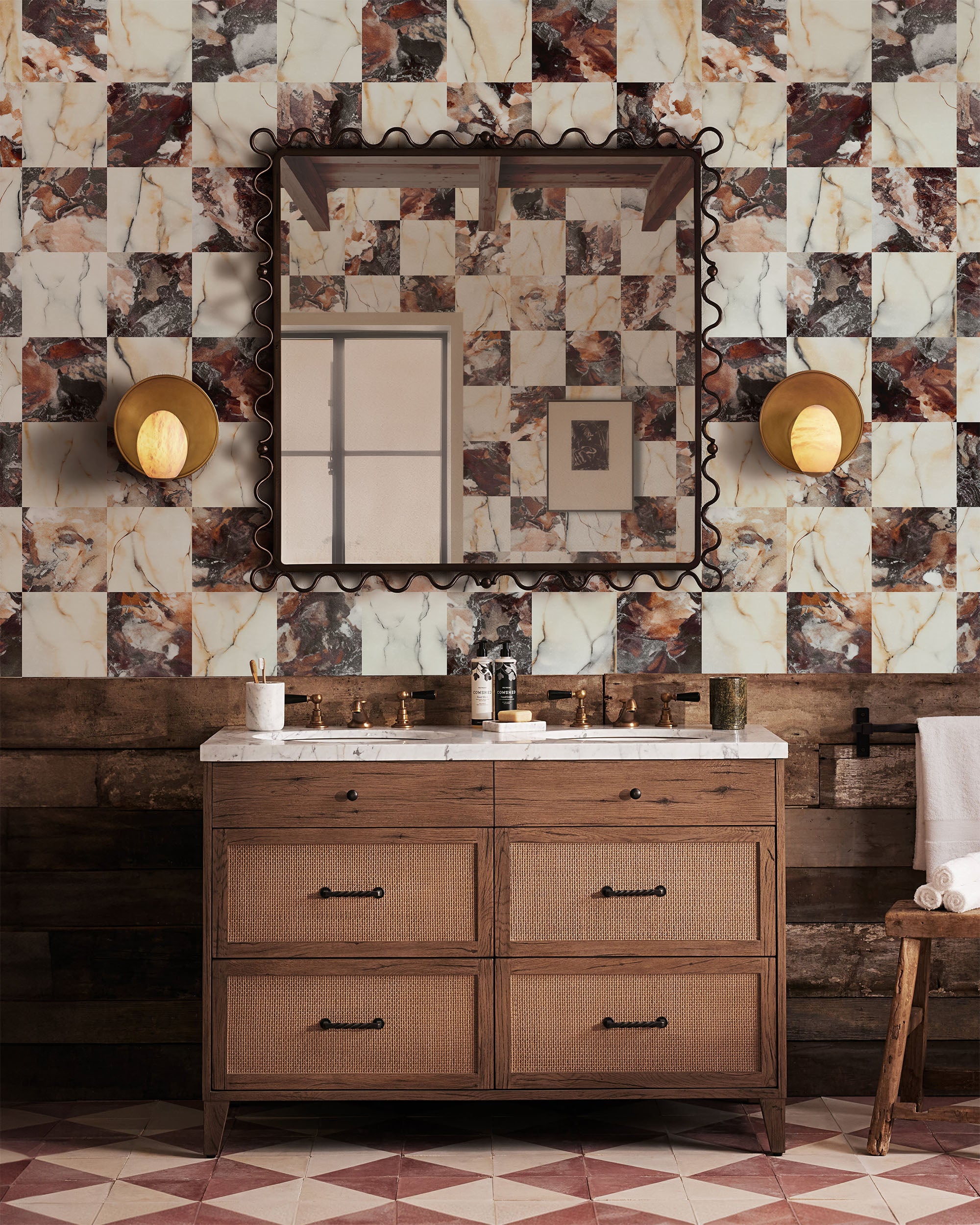 PAPEL PINTADO DE MÁRMOL ARABESCATO CORCHIA