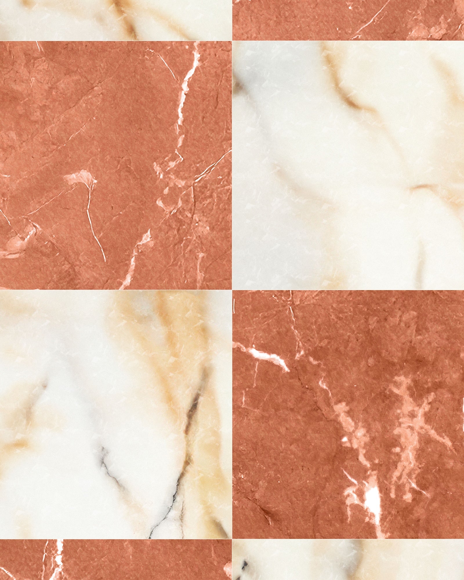 CHECKERBOARD MARBLE WALLPAPER