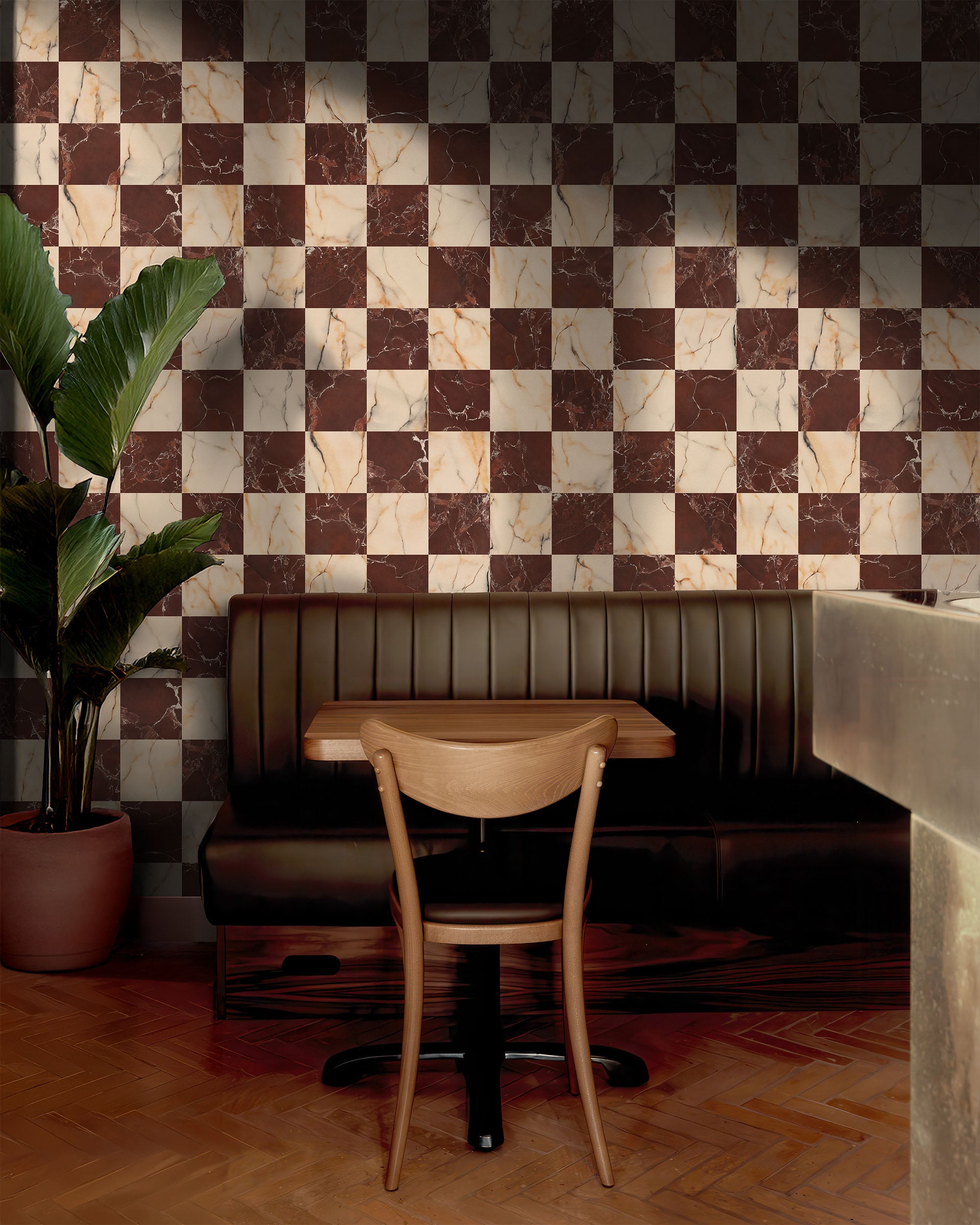 PAPEL PINTADO DE MÁRMOL ARABESCATO CORCHIA