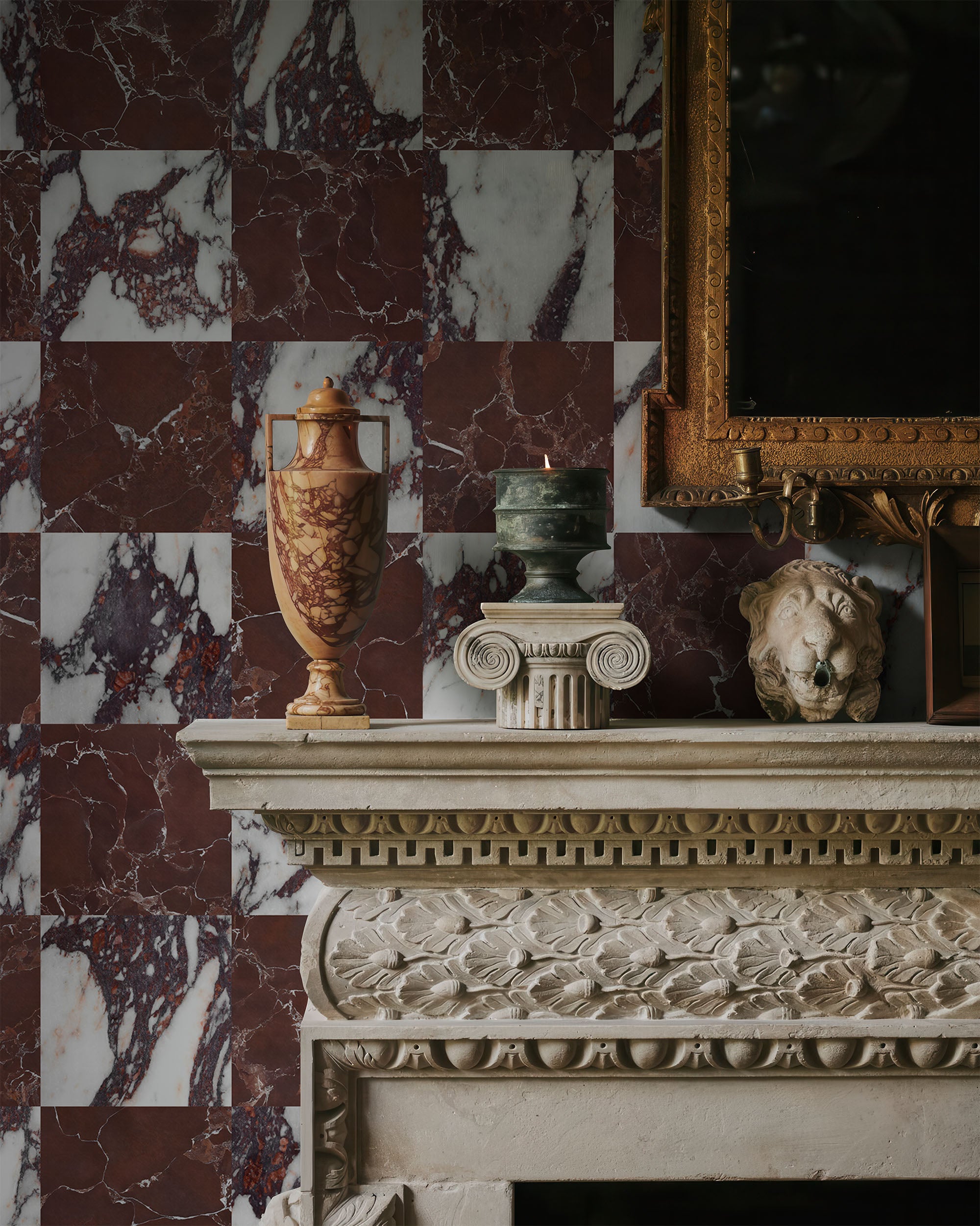 阿拉贝斯卡托科尔基亚大理石壁纸