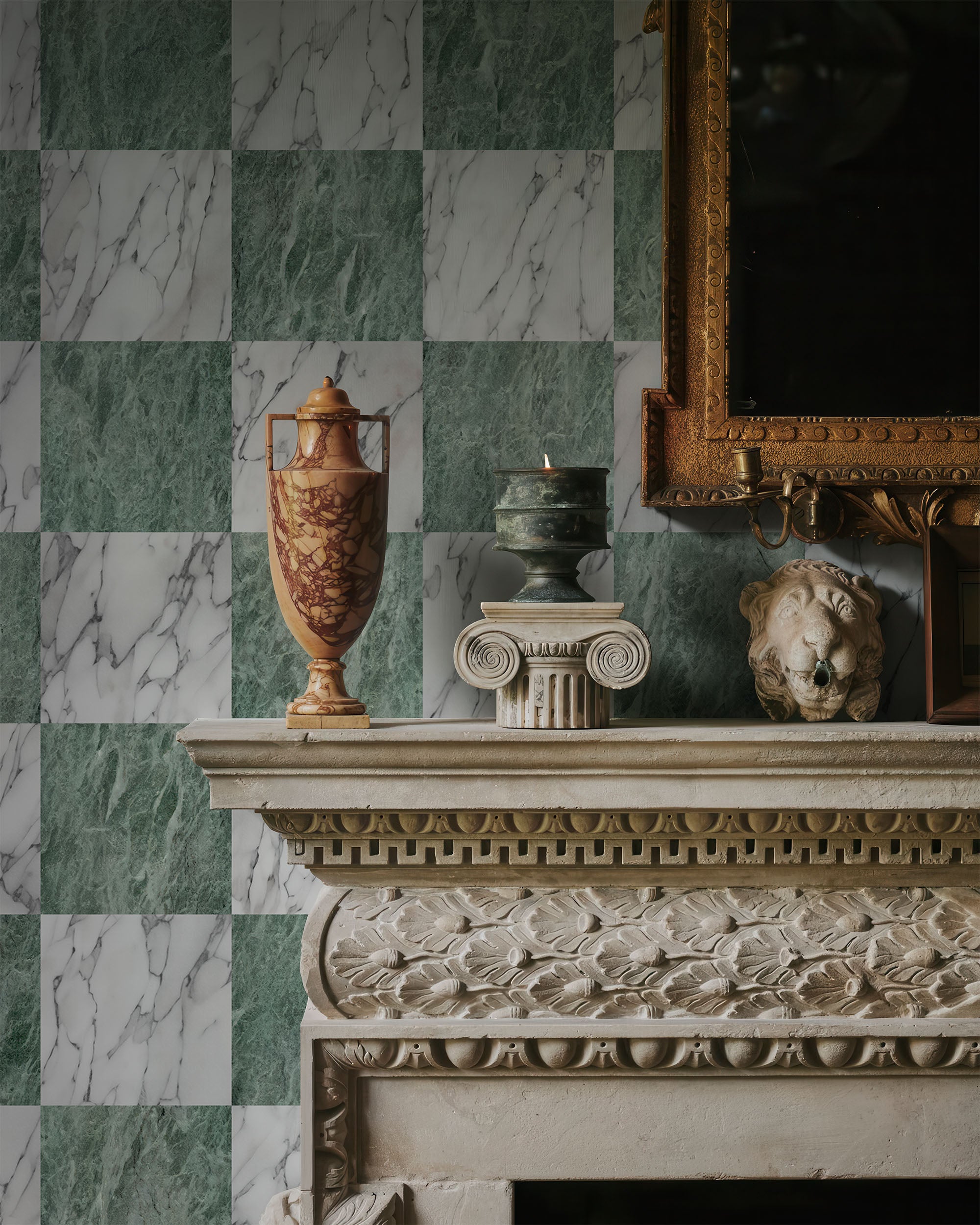 阿拉贝斯卡托科尔基亚大理石壁纸