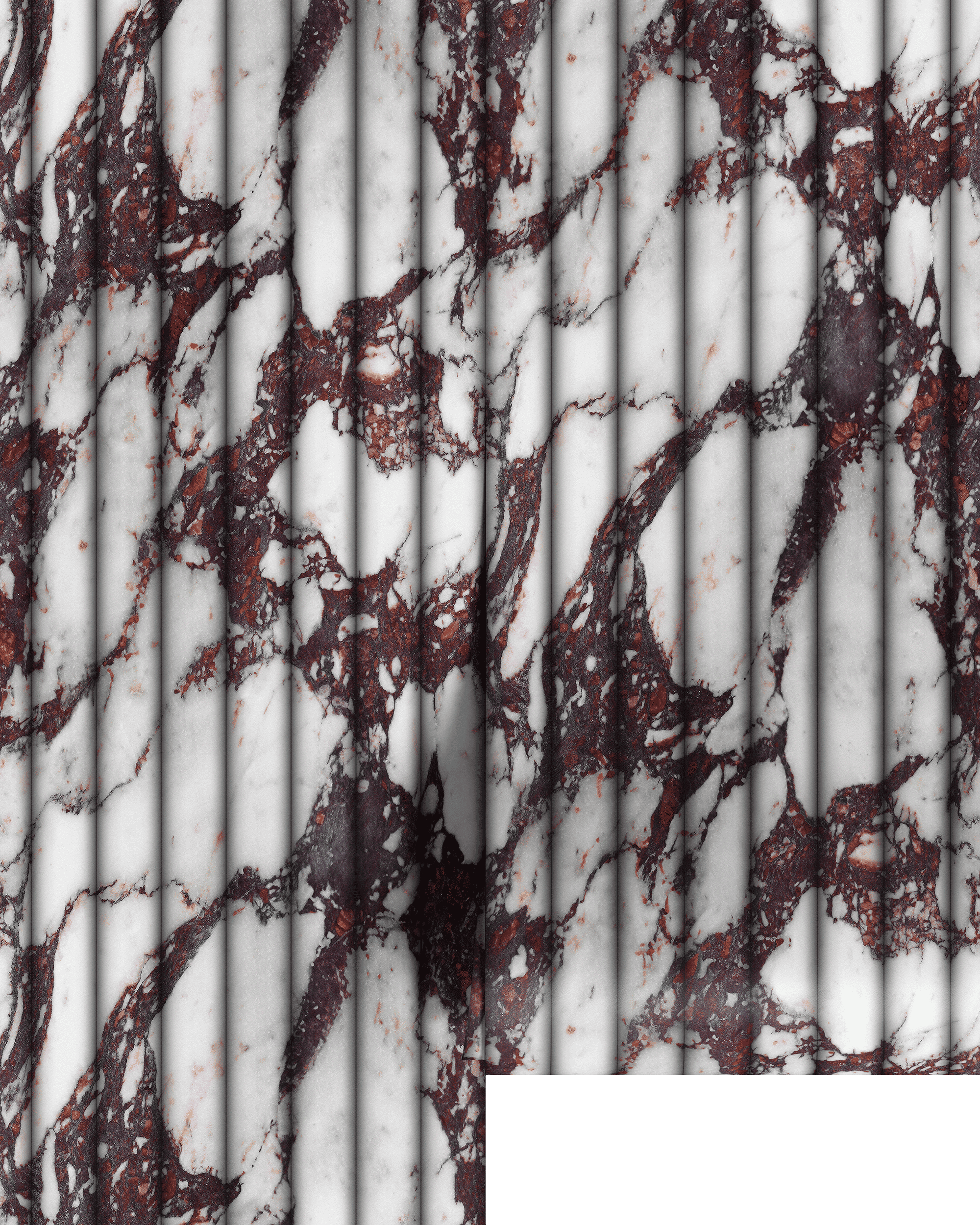 FLUTED MARBLE WALLPAPER