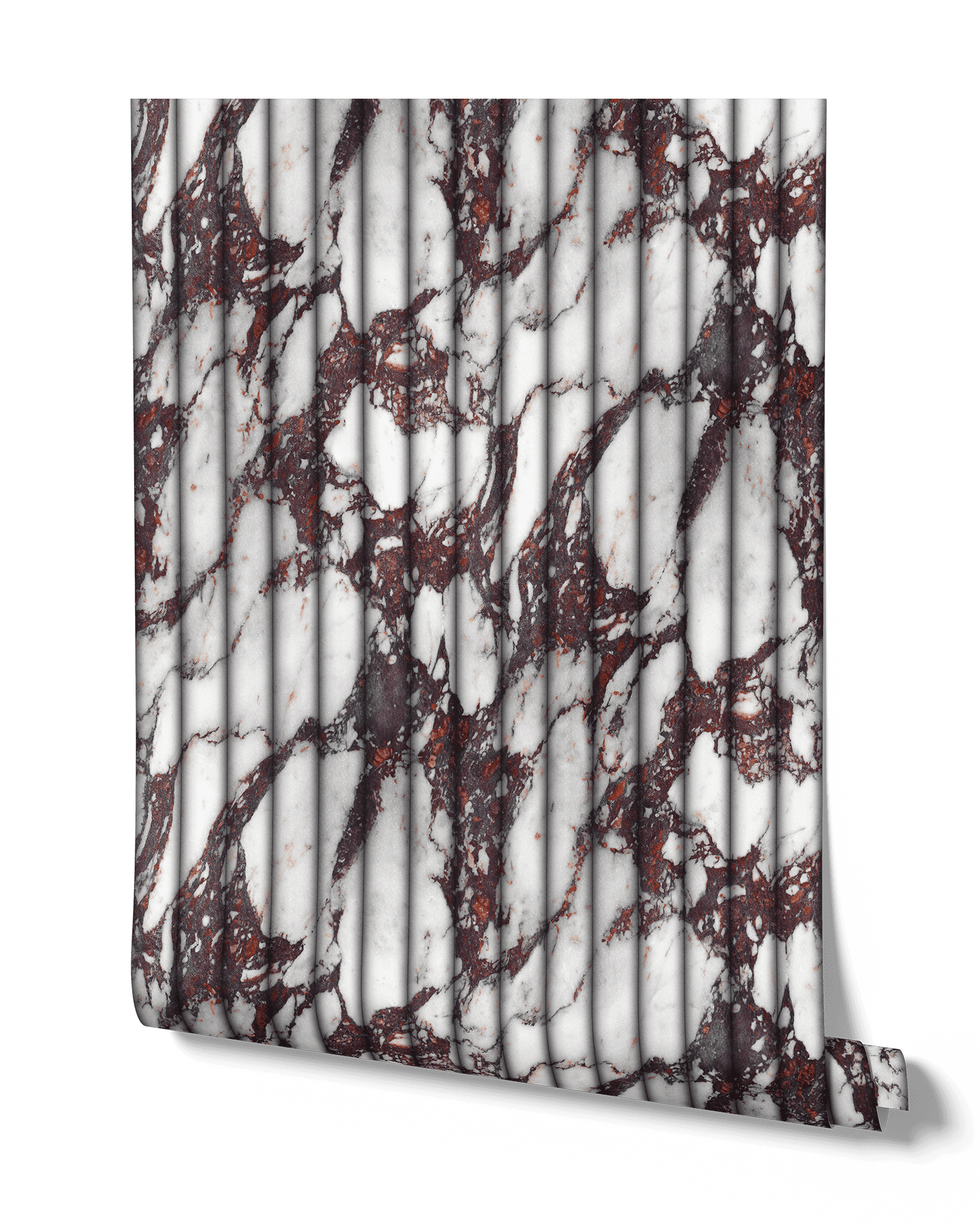 FLUTED MARBLE WALLPAPER
