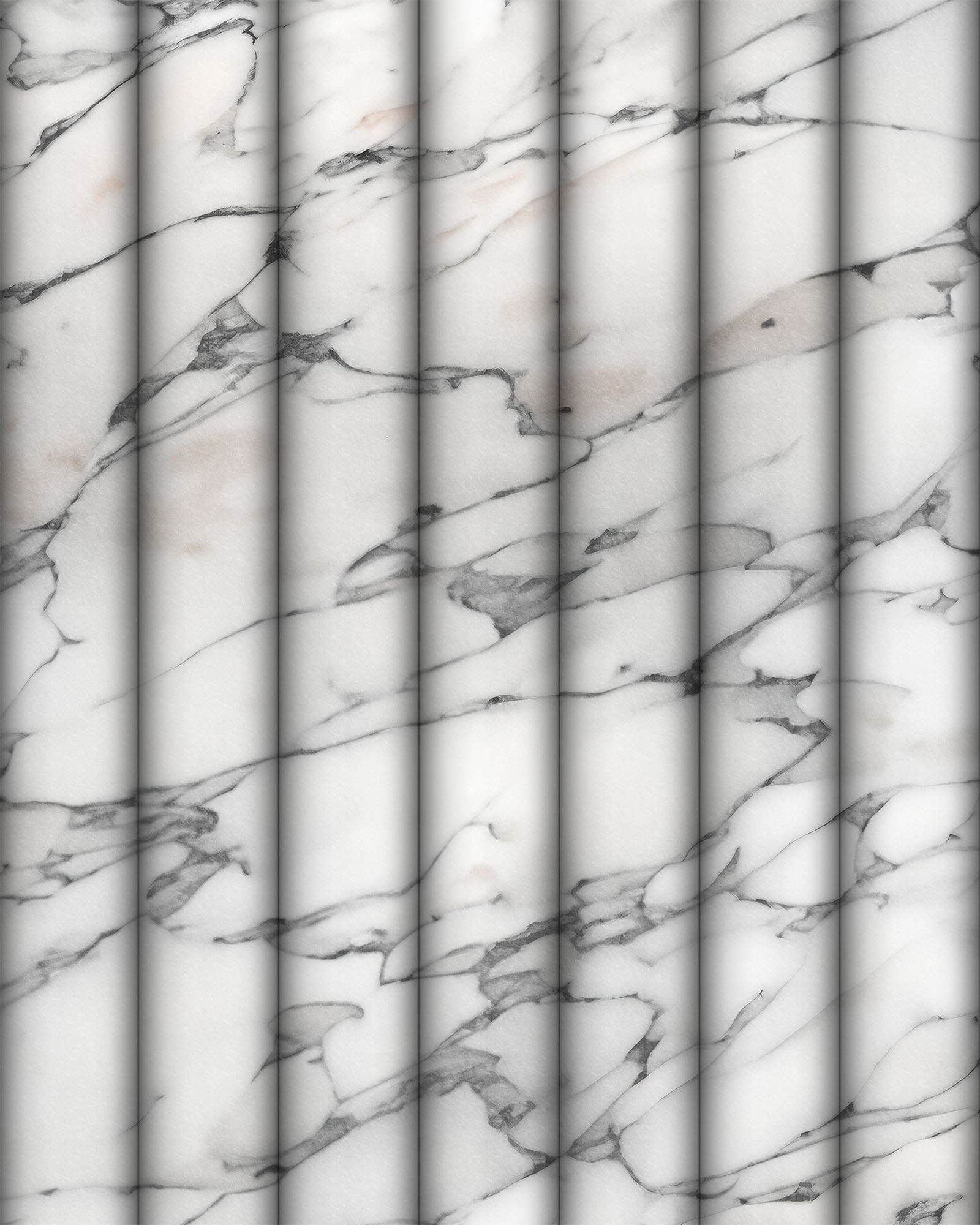 FLUTED MARBLE WALLPAPER