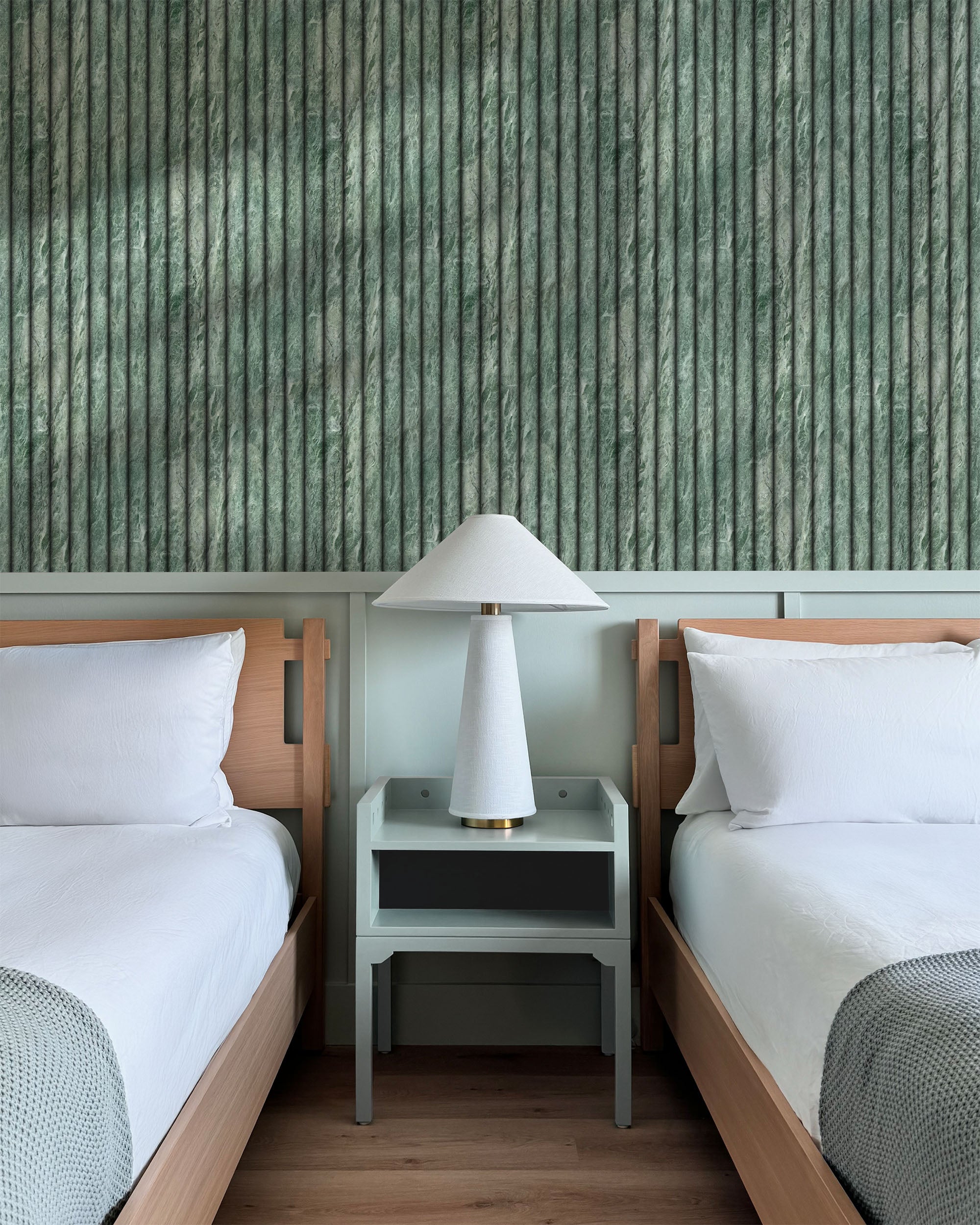 FLUTED MARBLE WALLPAPER