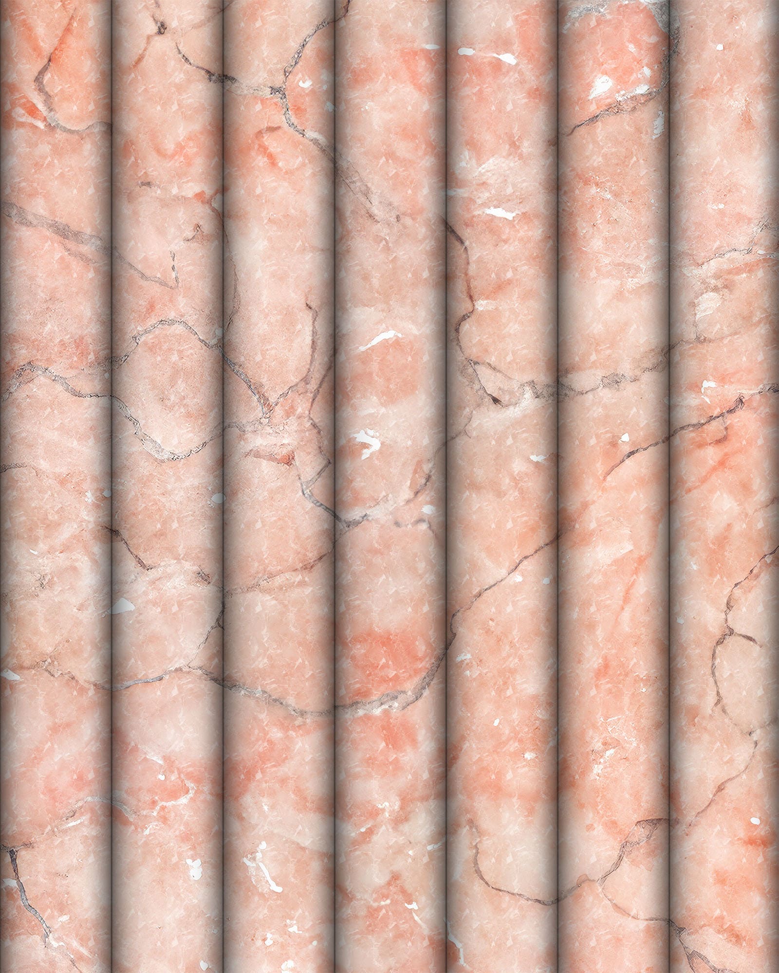 FLUTED MARBLE WALLPAPER