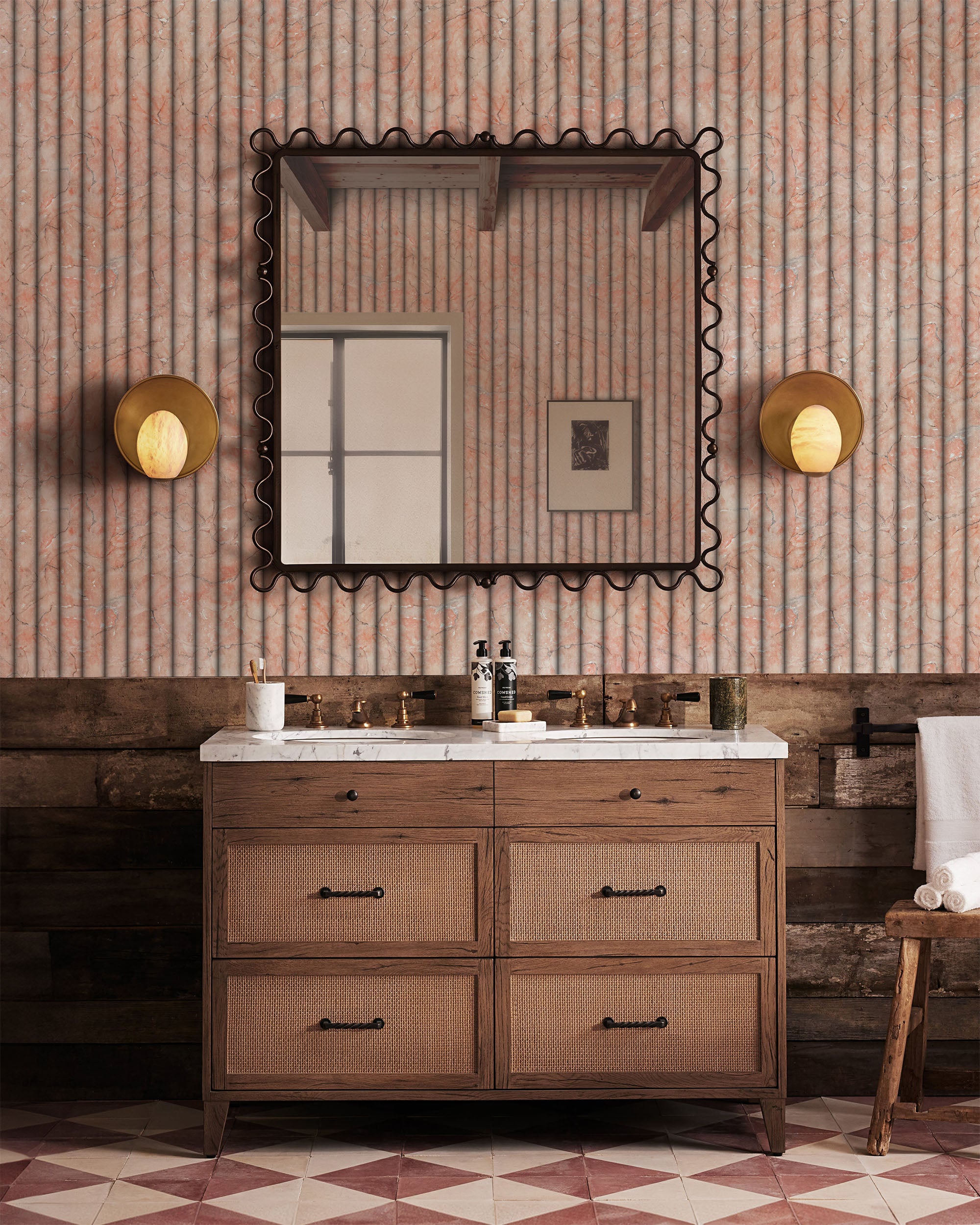 PAPEL PINTADO DE MÁRMOL ARABESCATO CORCHIA