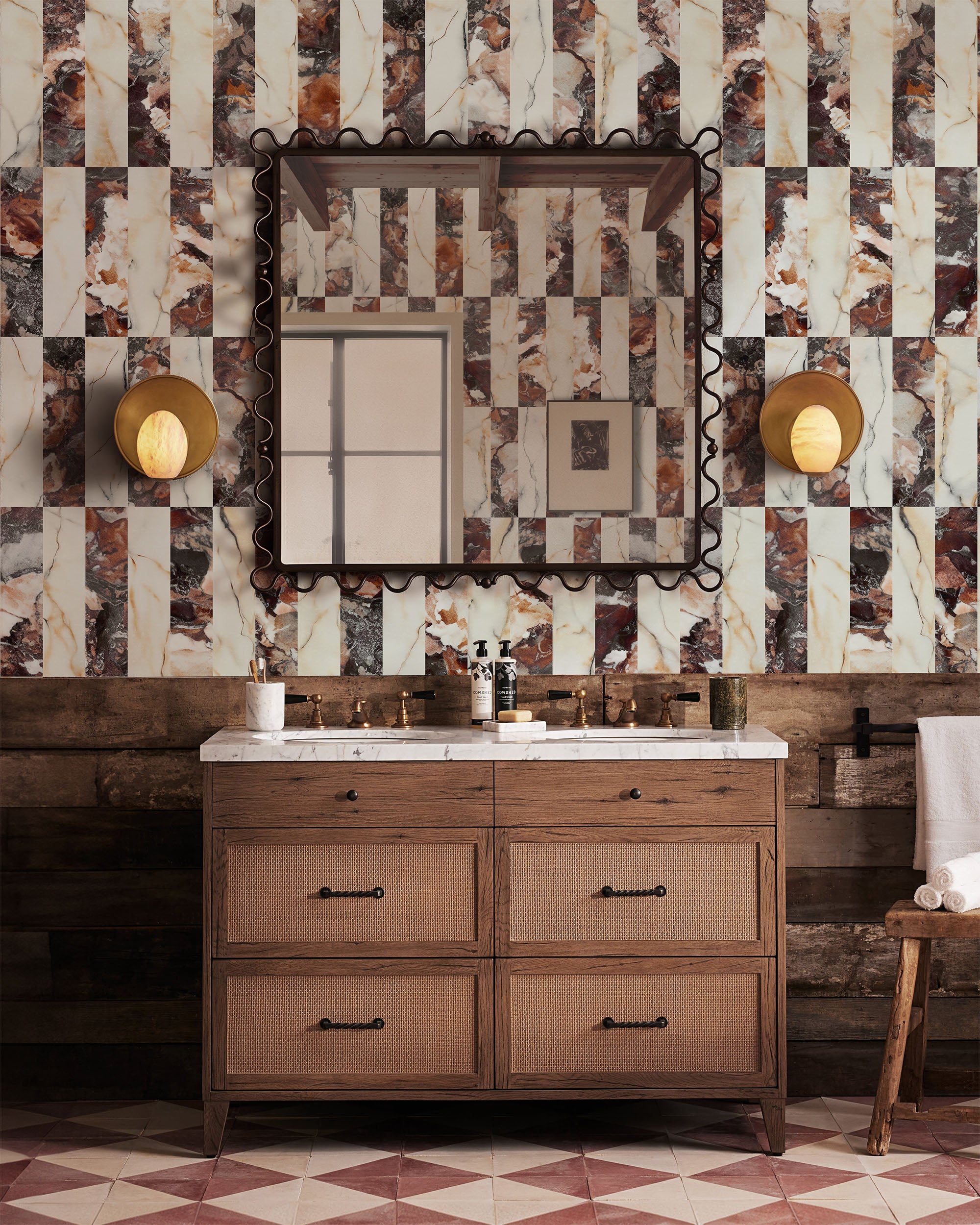 VERTICALE MARBLE WALLPAPER