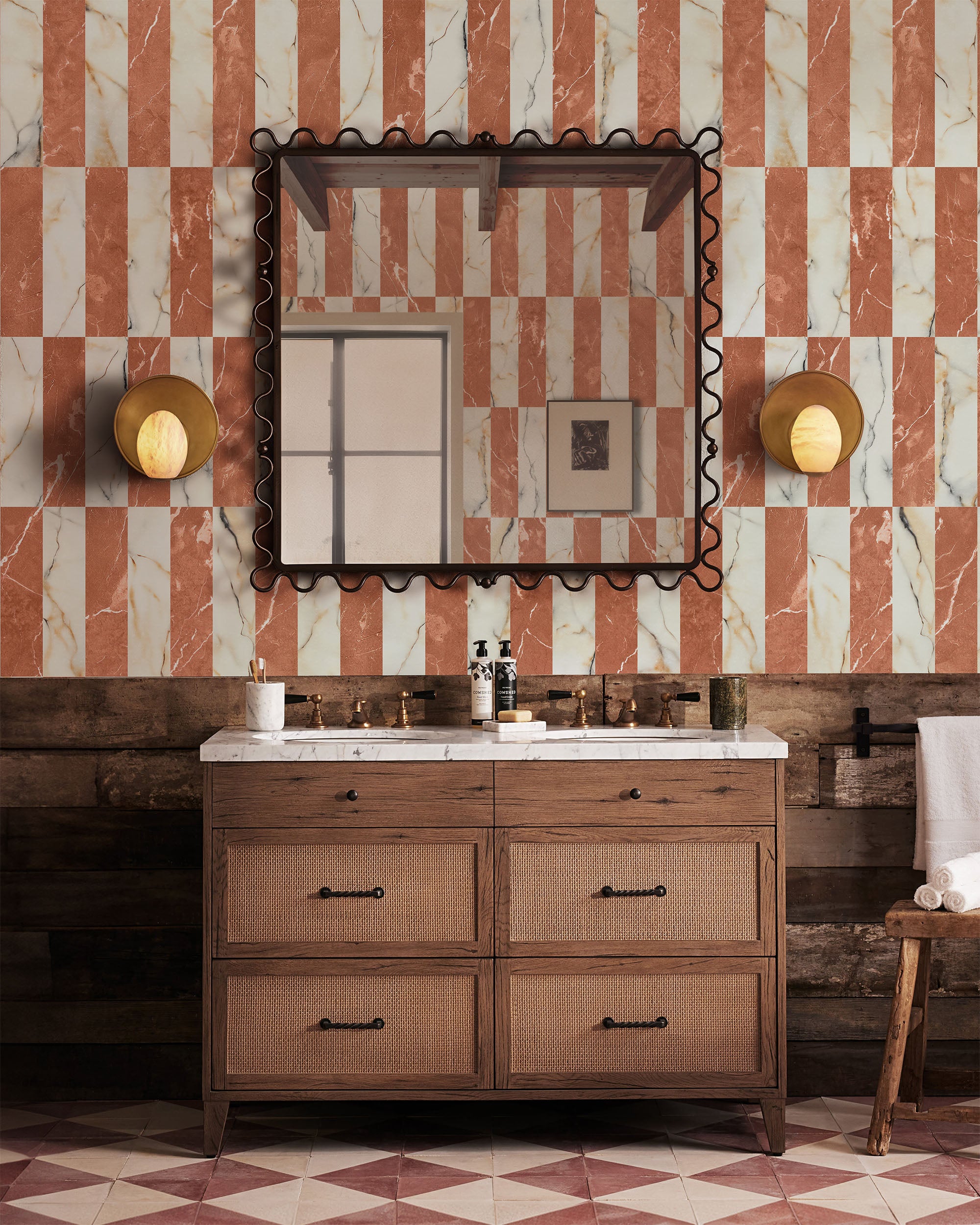 VERTICALE MARBLE WALLPAPER