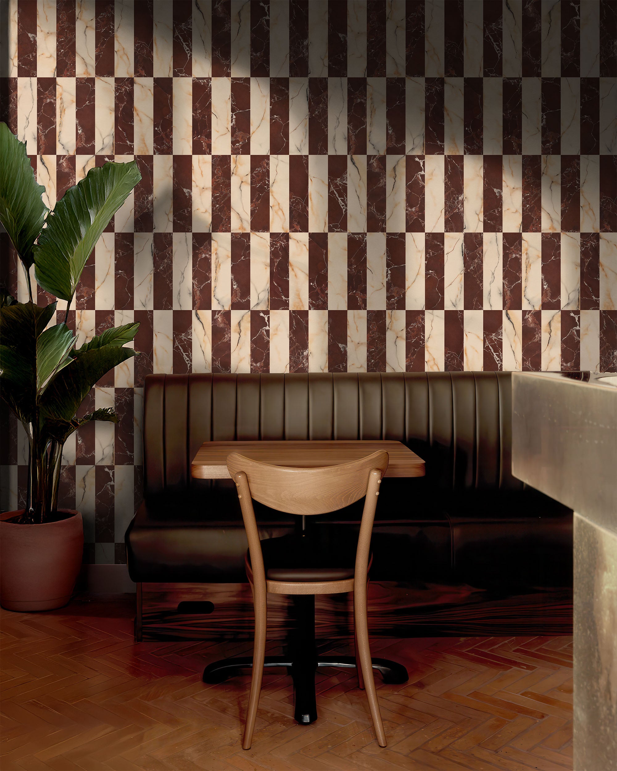 VERTICALE MARBLE WALLPAPER