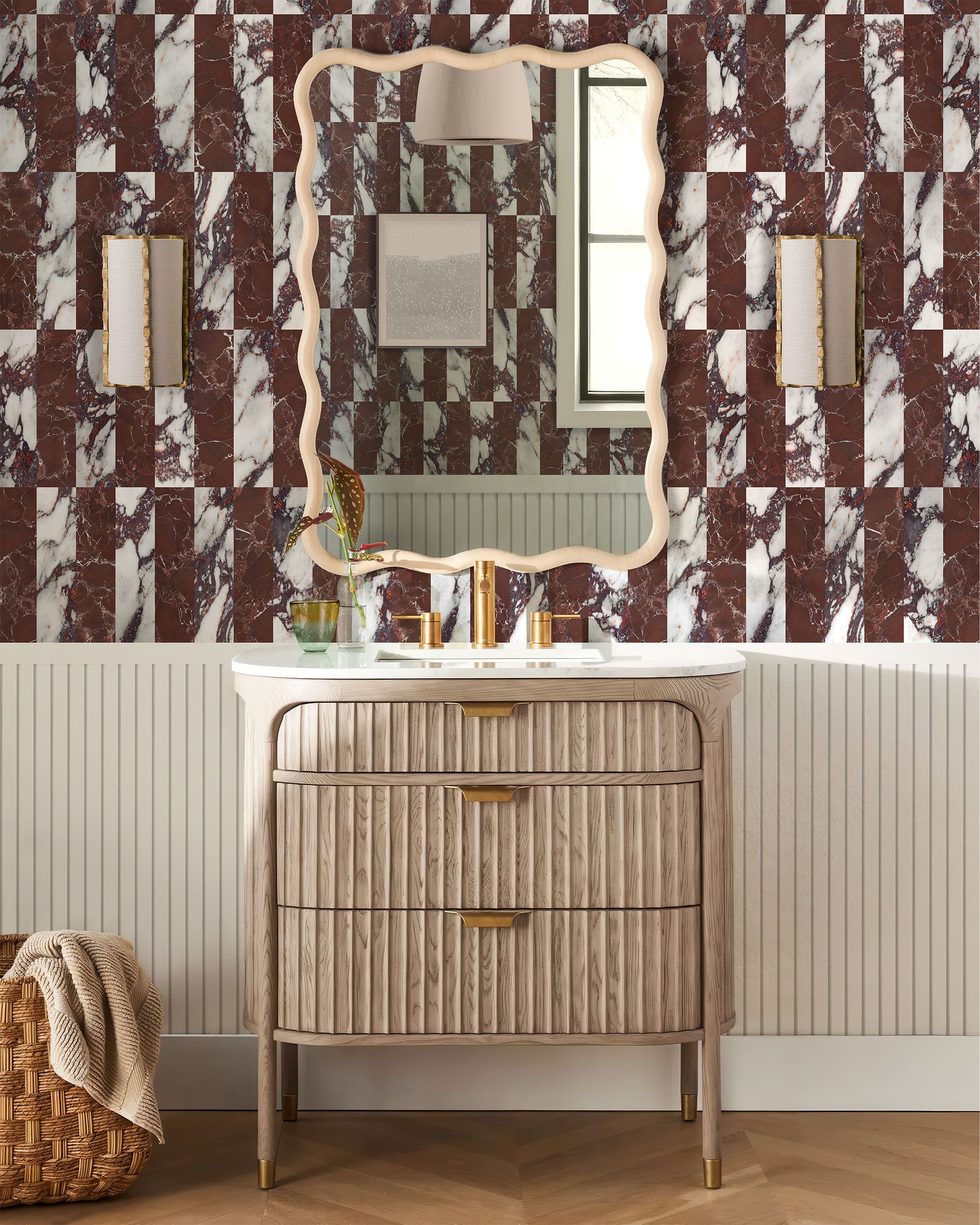 阿拉贝斯卡托科尔基亚大理石壁纸