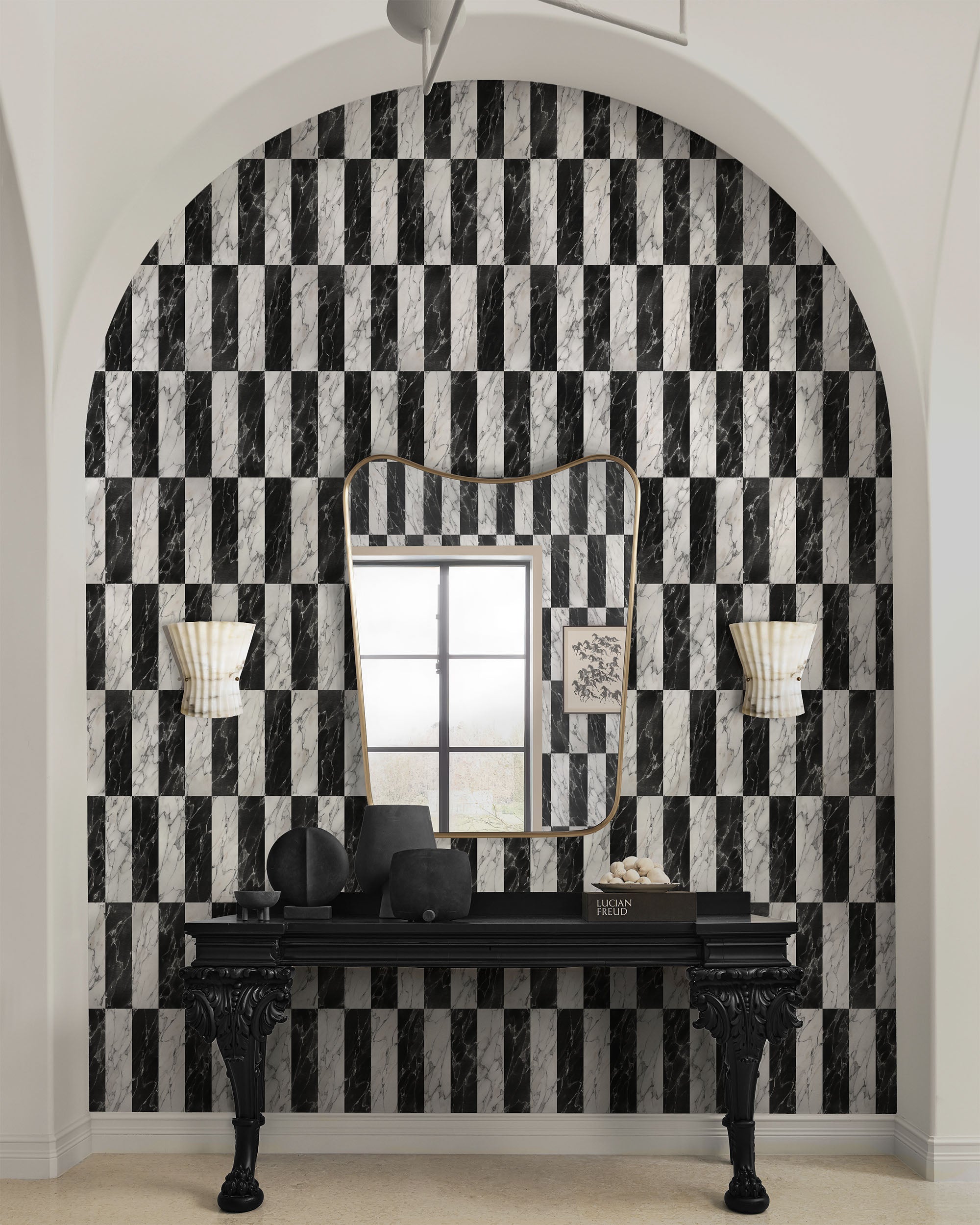 阿拉贝斯卡托科尔基亚大理石壁纸