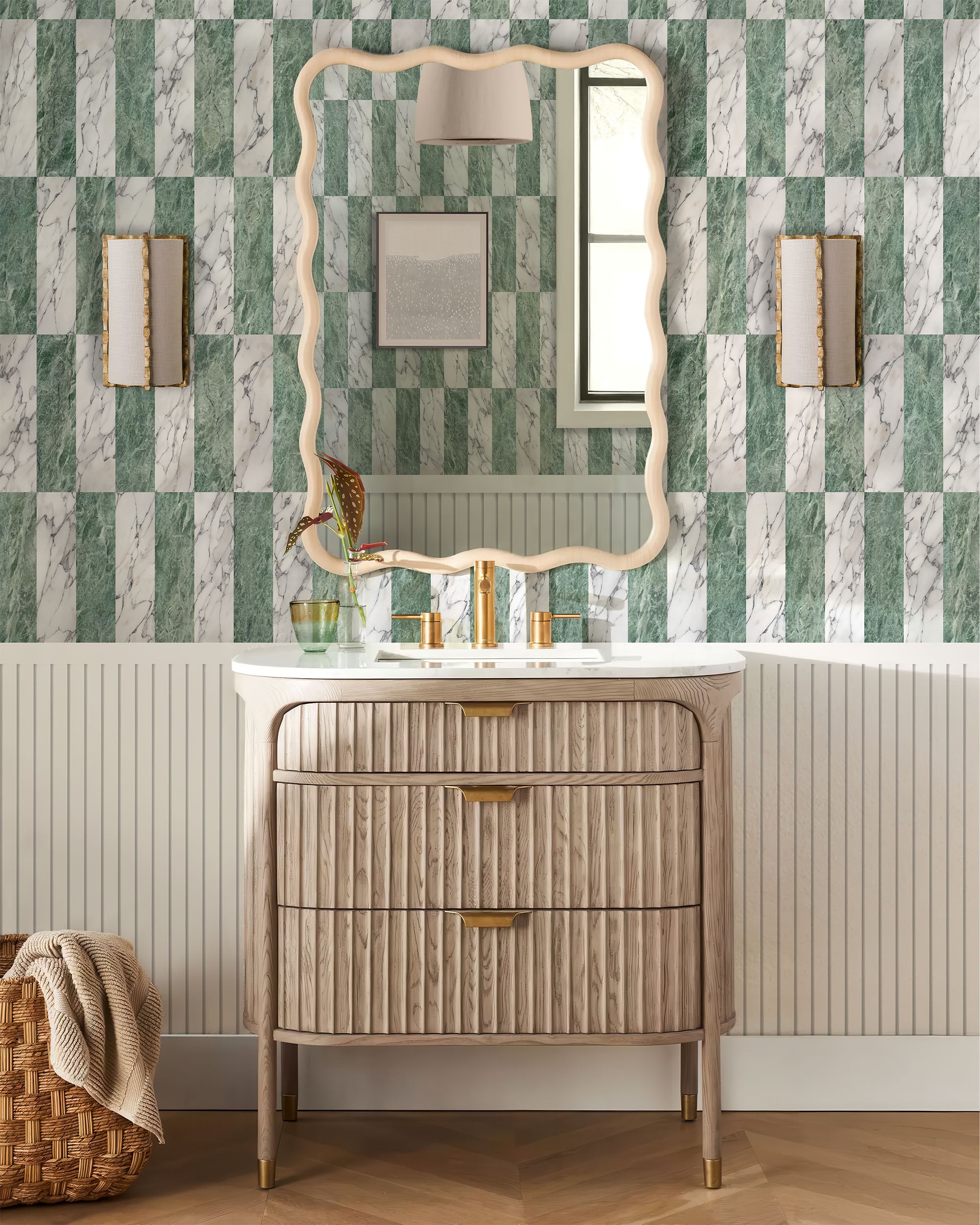 阿拉贝斯卡托科尔基亚大理石壁纸