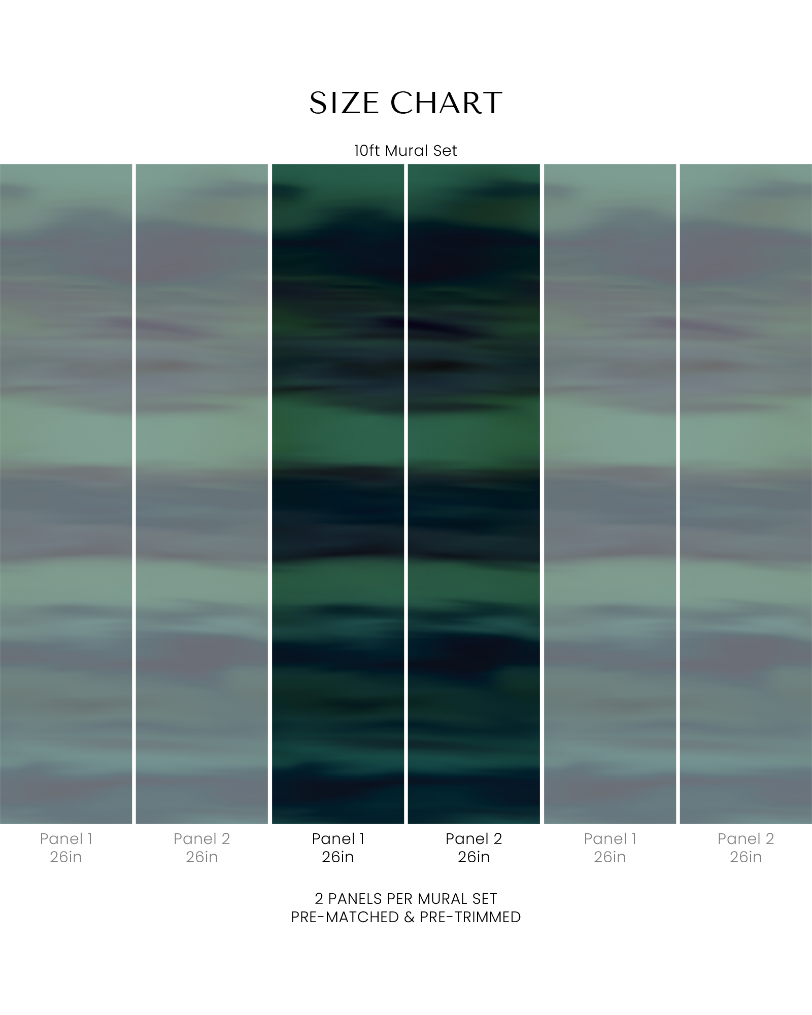 MURAL DE PARED AURORAS