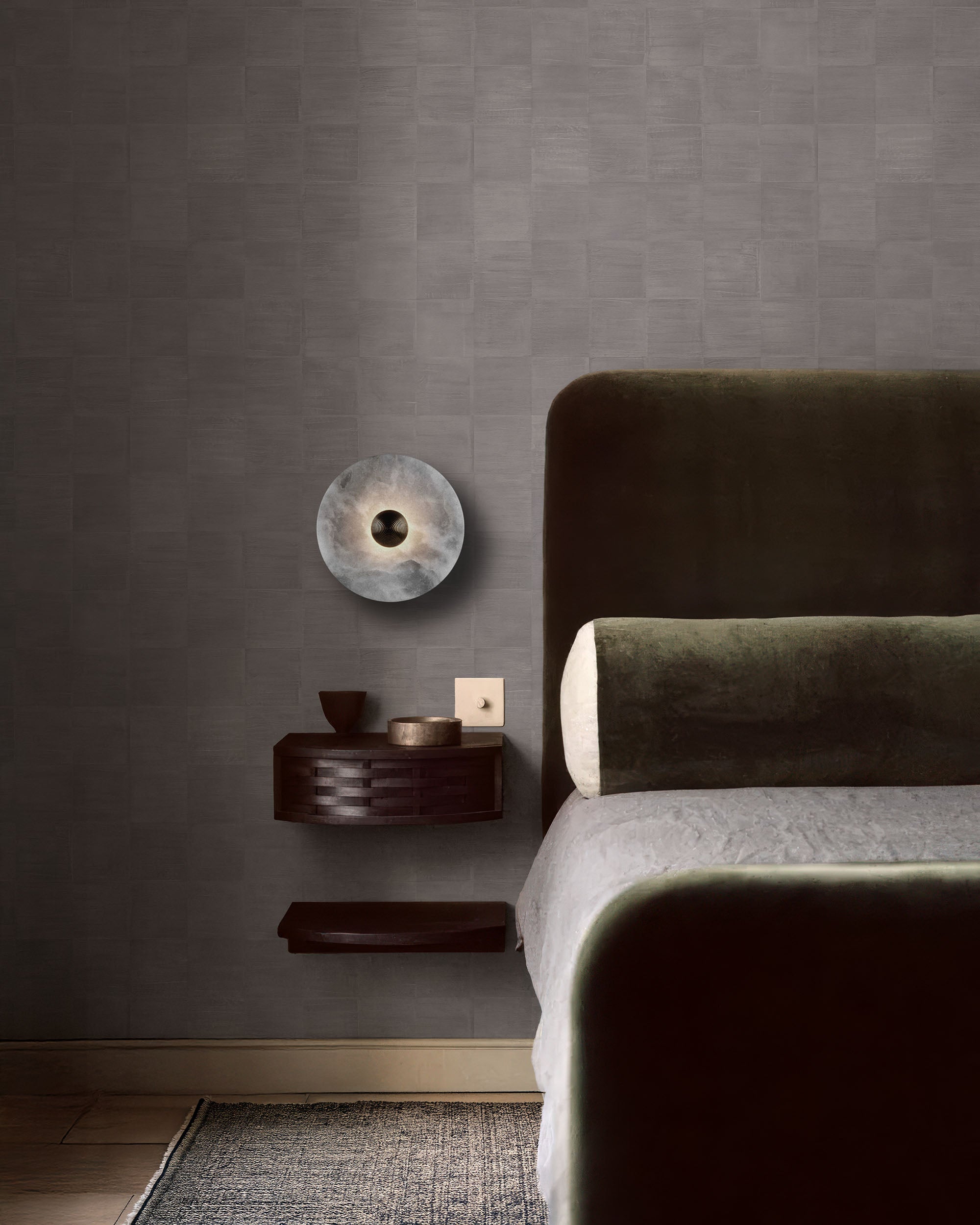 SILVER LEAF WALLPAPER