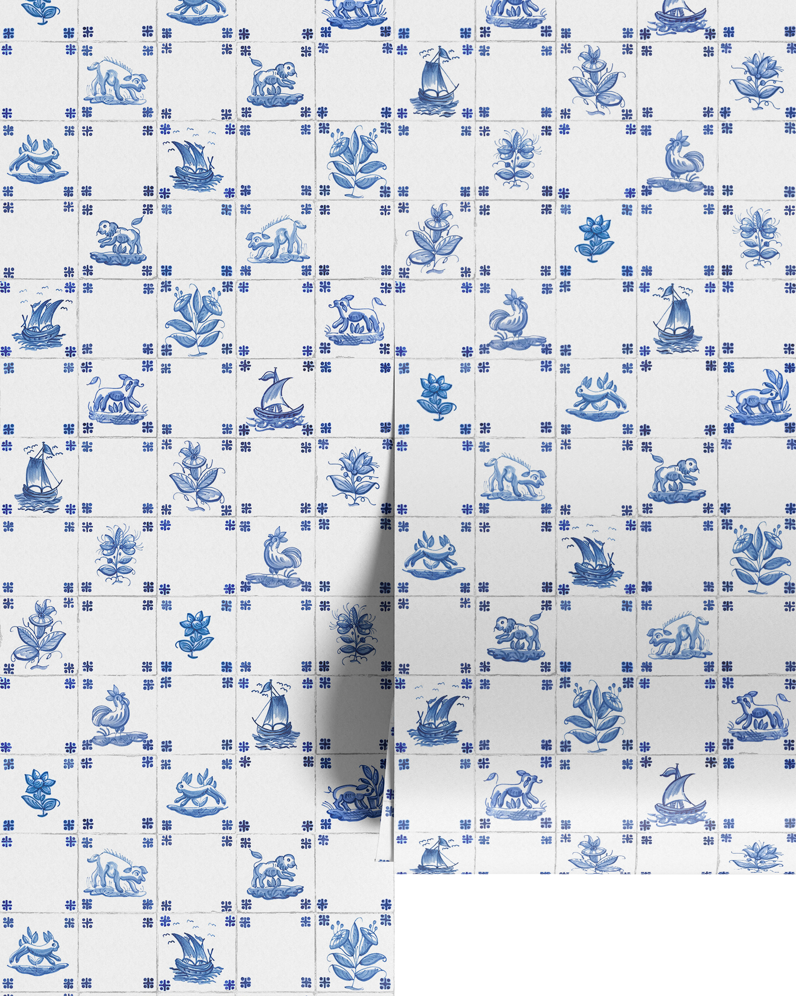 DELFT TILE II WALLPAPER