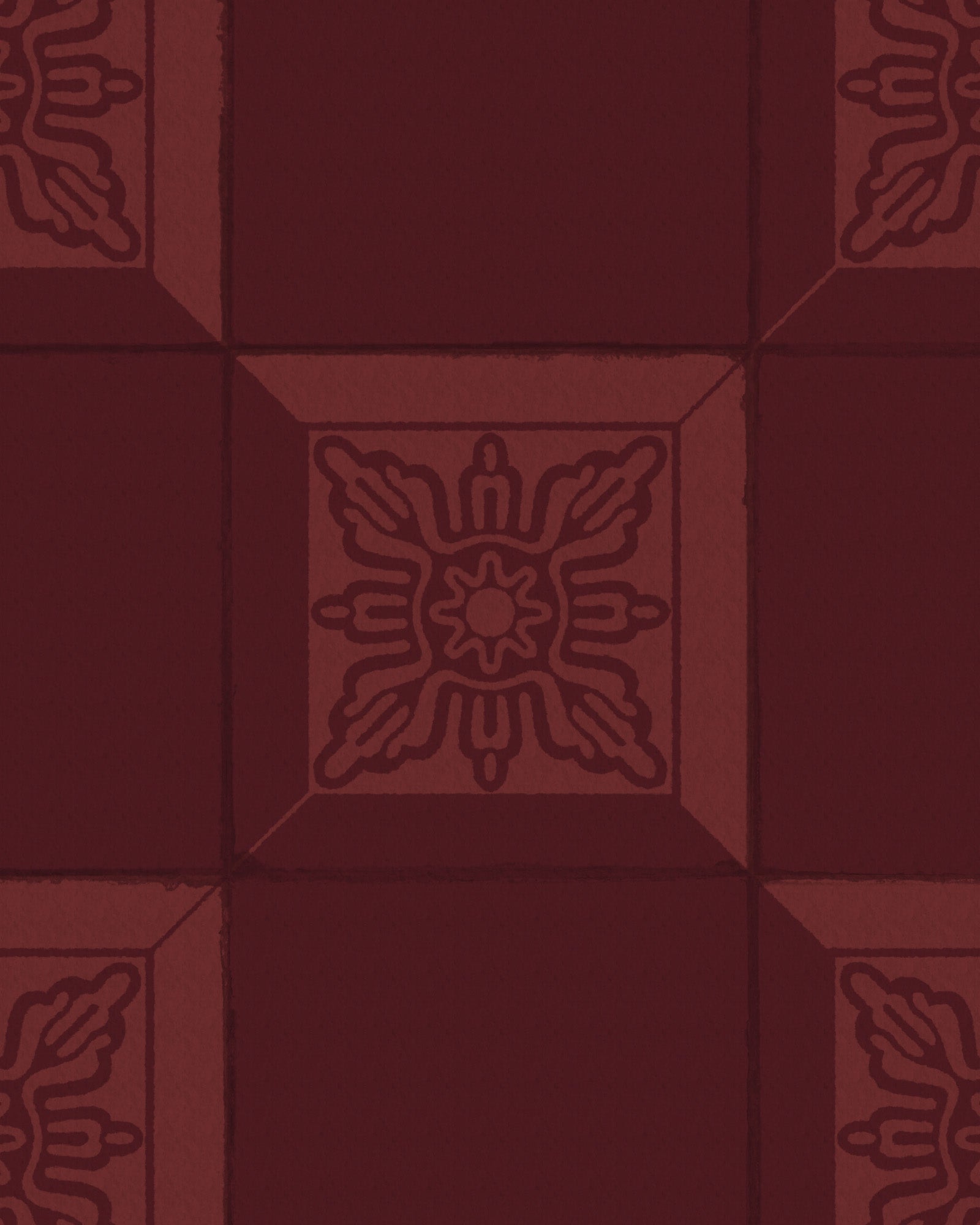 PAPEL PINTADO DE AZULEJO AZULEJO