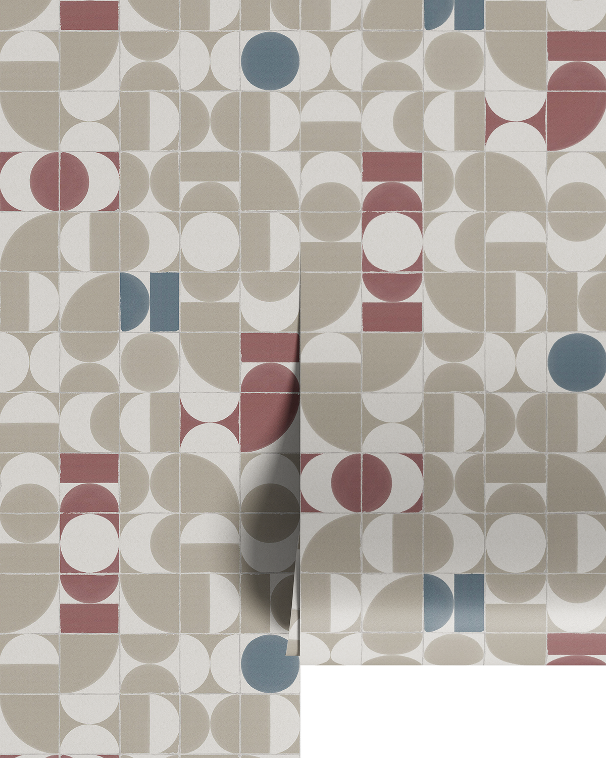 BAUHAUS TILE WALLPAPER