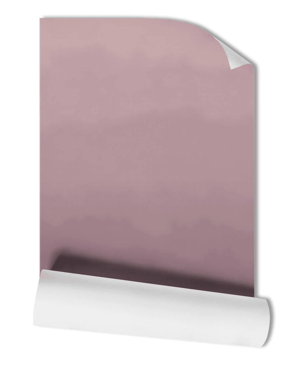 Introducing our Aura Wall Mural in Rose Quartz color. This wallpaper roll features a minimal contemporary design, showcasing an ombre of monochromatic pink and purple shades. Transform your space with this captivating Aura Wall Mural, creating a soothing and elegant atmosphere with its gentle and stylish presence.
