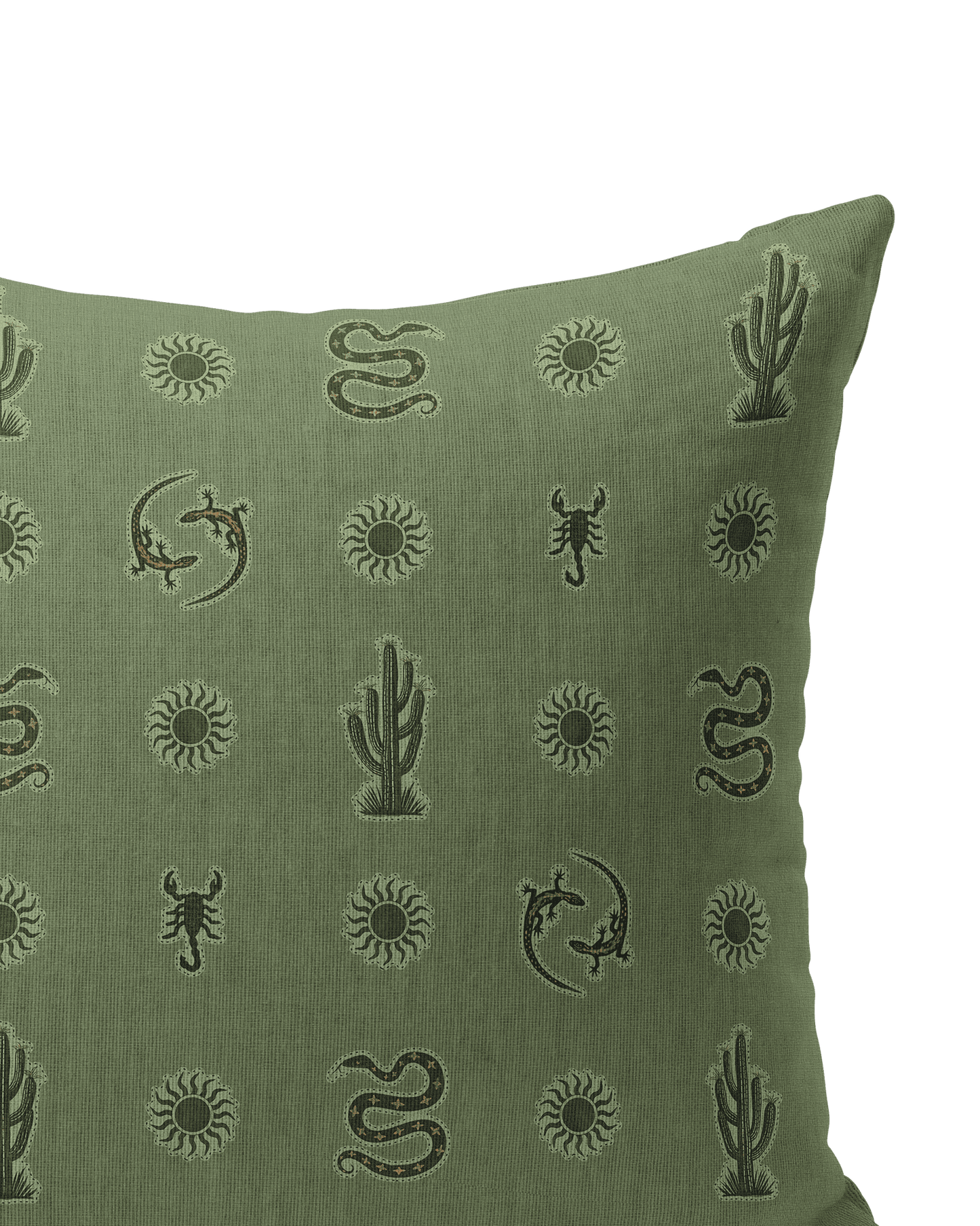 DESERT CRITTERS THROW PILLOW